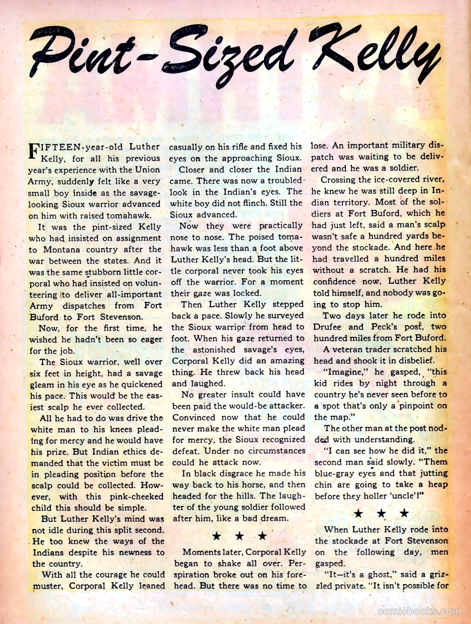 Western Fighters #11 — page 30 of 52