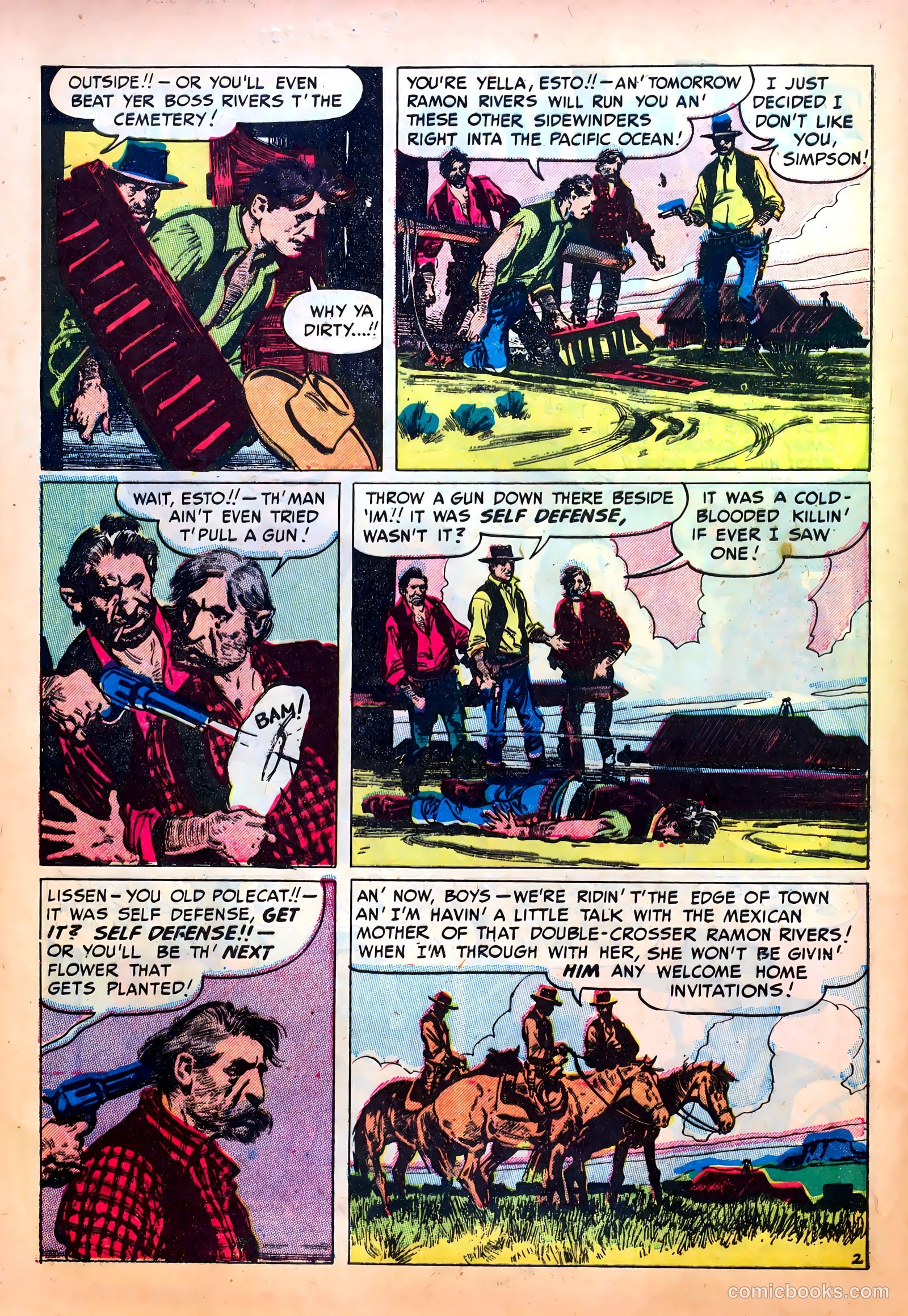 Western Fighters #12 — page 4 of 52