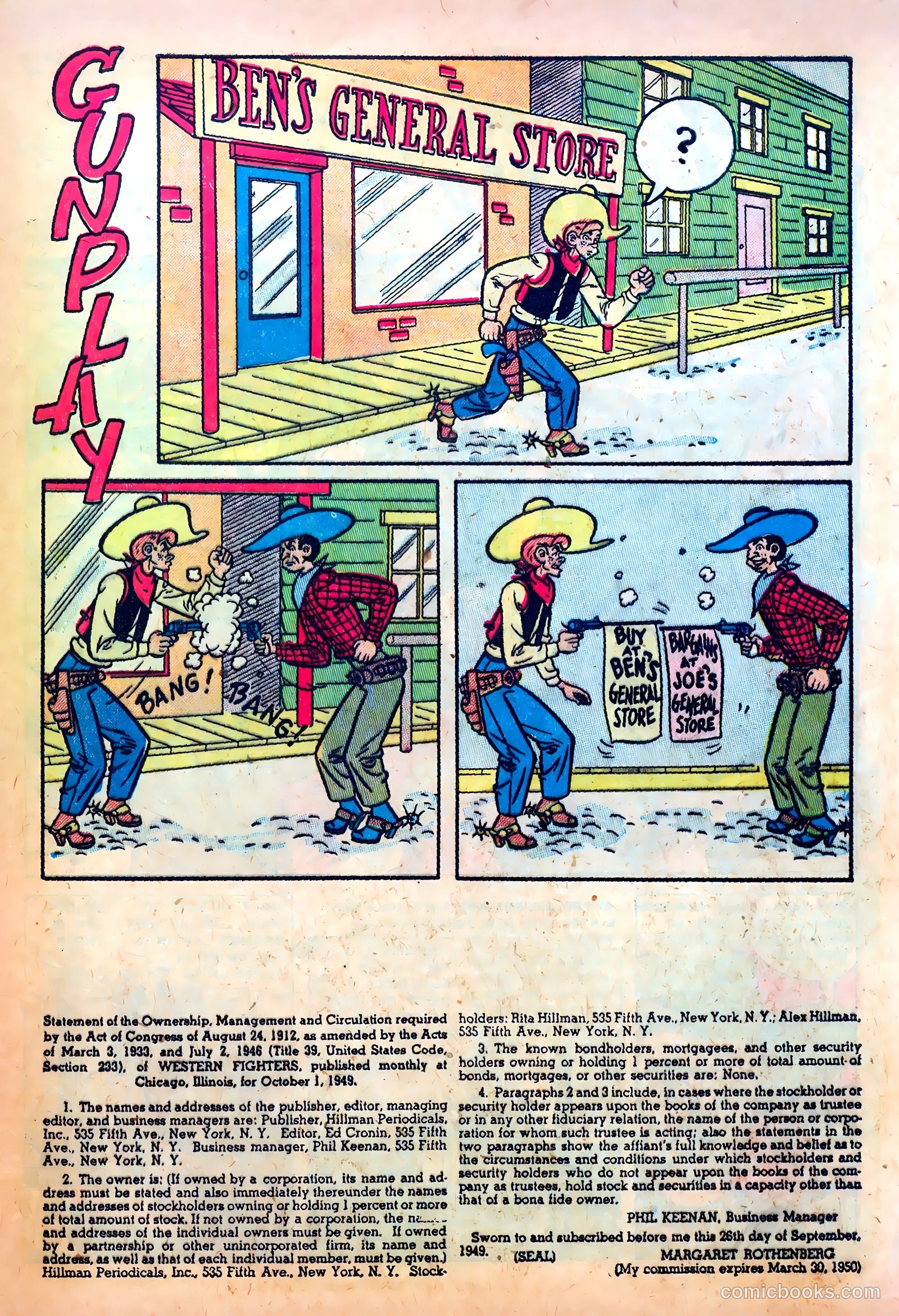 Western Fighters #2 — page 37 of 52
