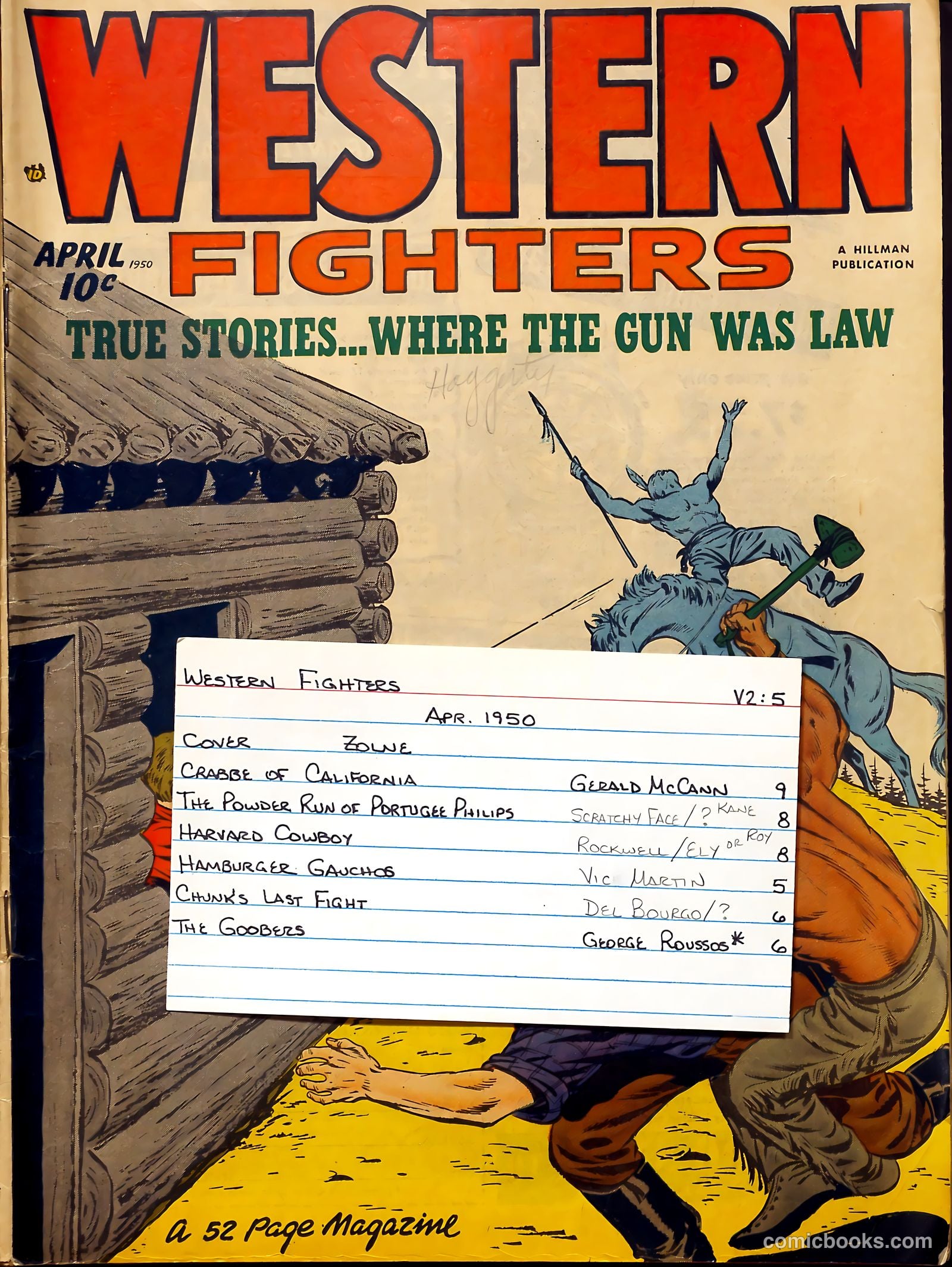 Western Fighters #5 — page 53 of 53