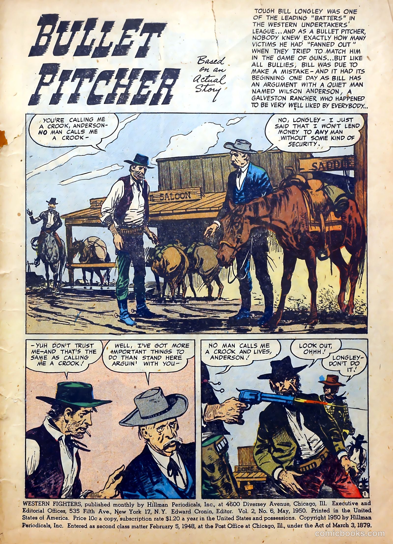 Western Fighters #6 — page 3 of 53