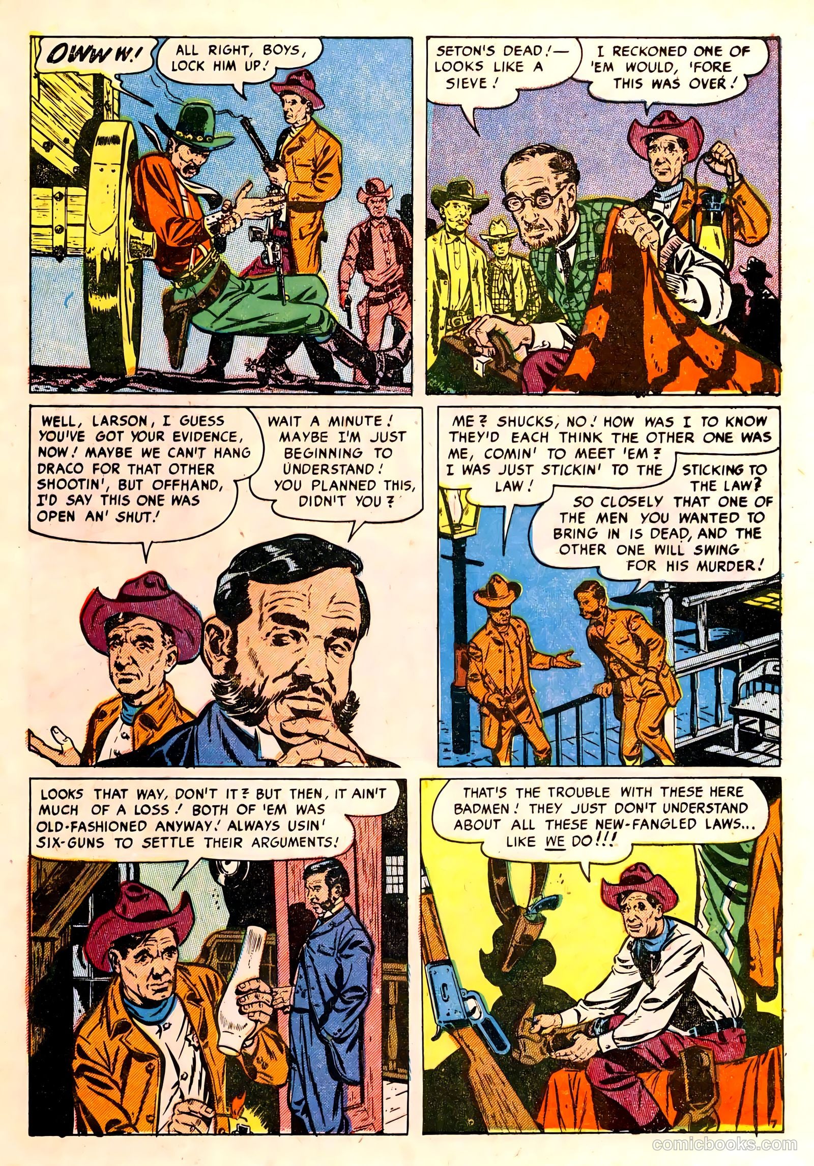 Western Fighters #7 — page 9 of 52