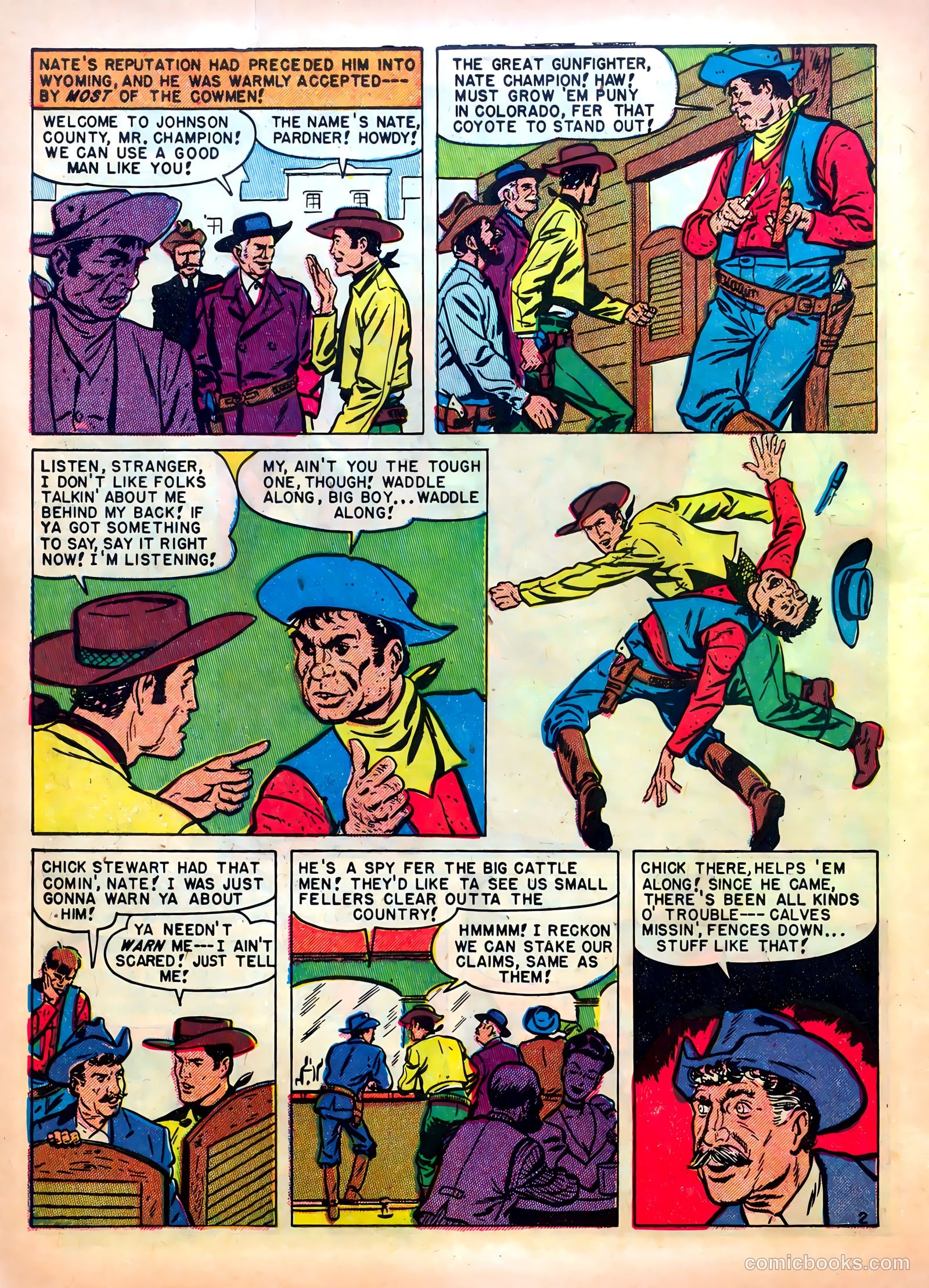 Western Fighters #8 — page 14 of 52