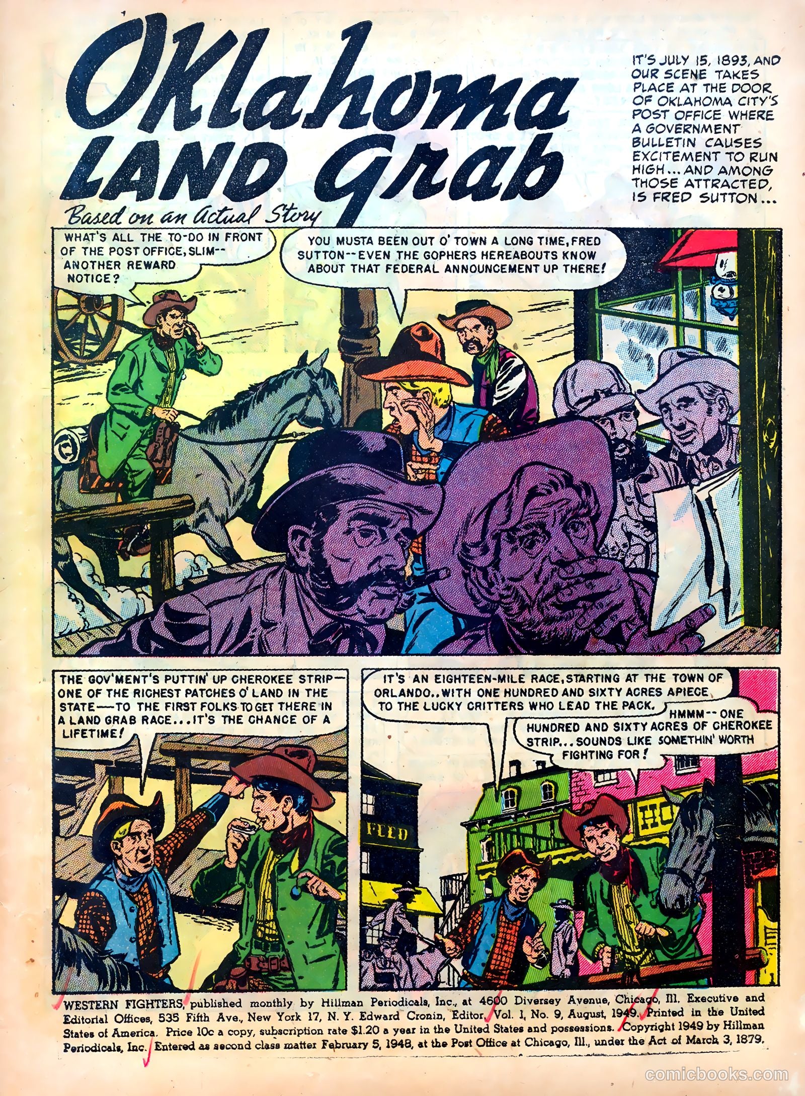 Western Fighters #9 — page 3 of 52
