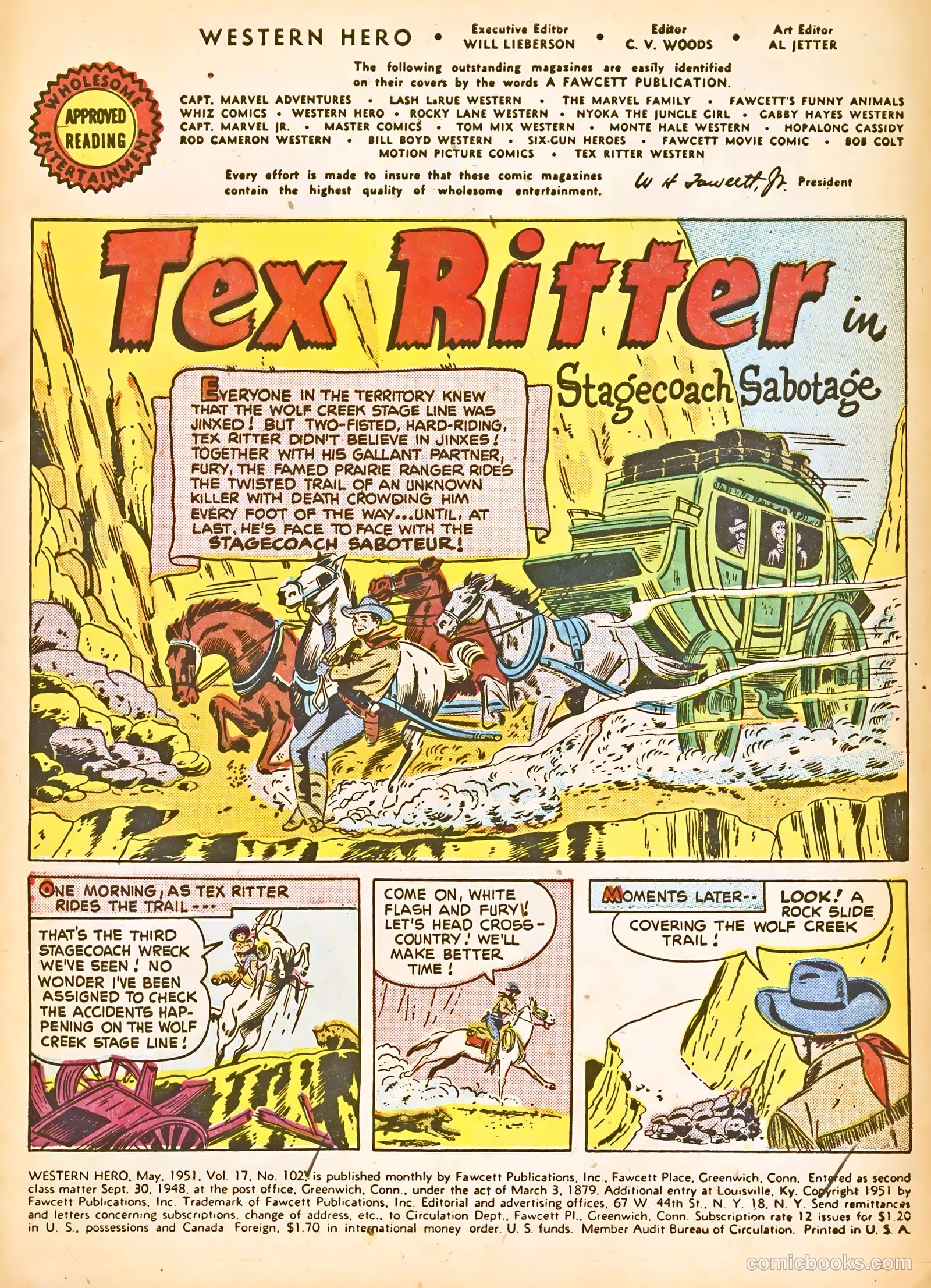 Western Hero #102 — page 3 of 36