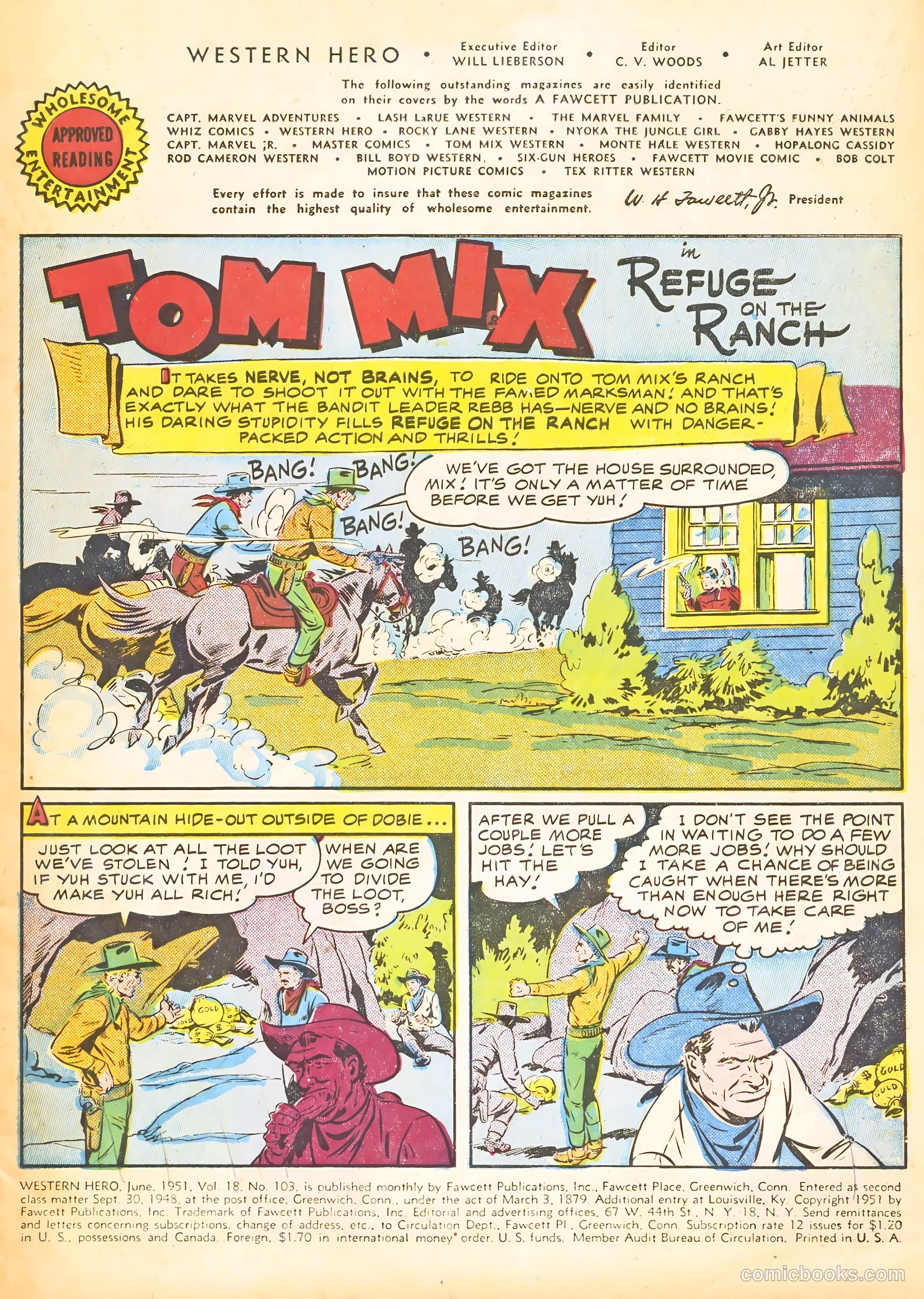 Western Hero #103 — page 3 of 36