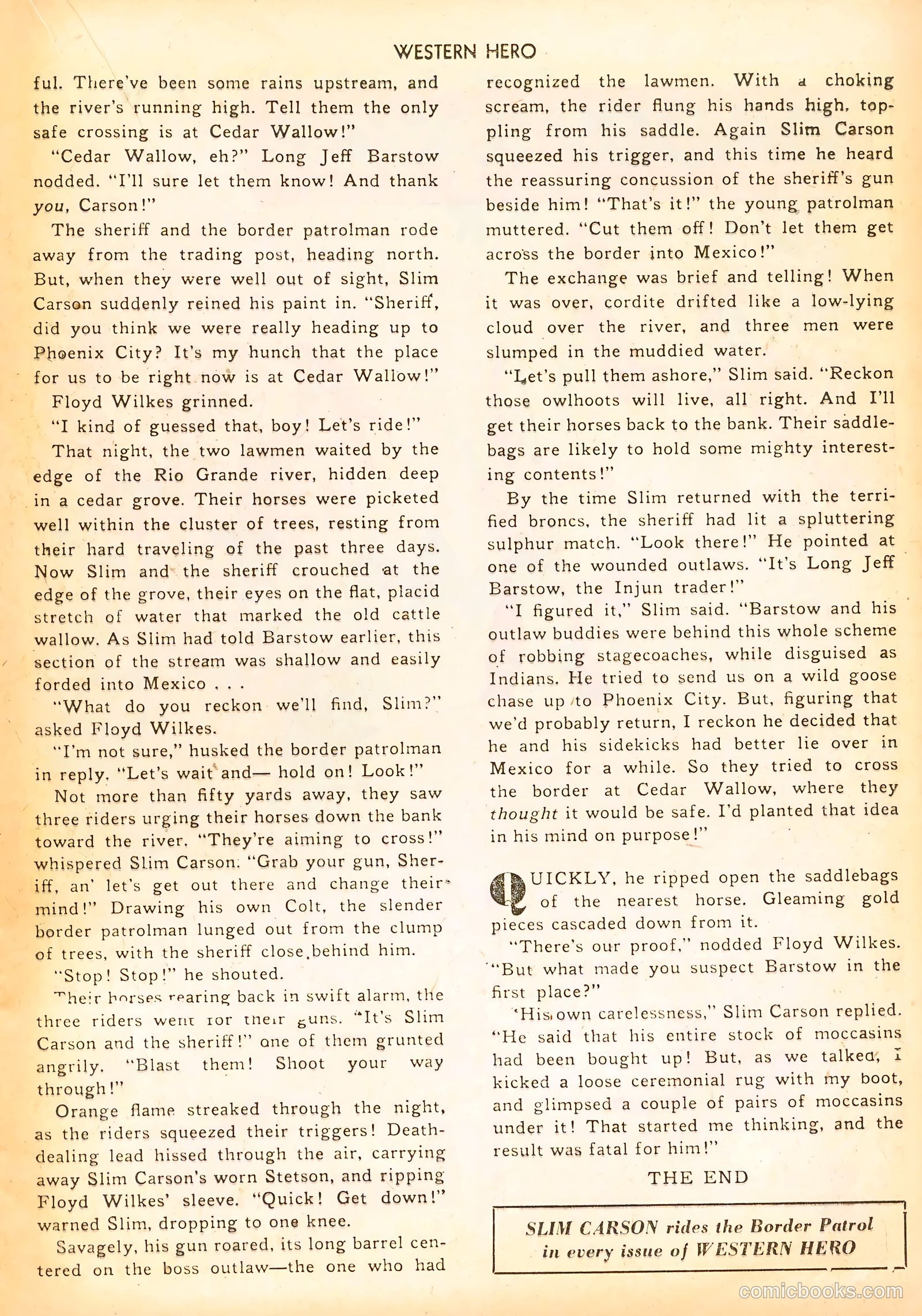 Western Hero #103 — page 17 of 36