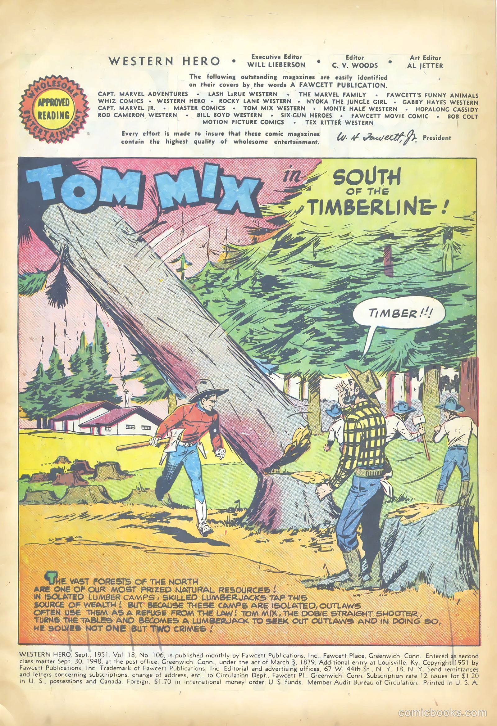 Western Hero #106 — page 3 of 36