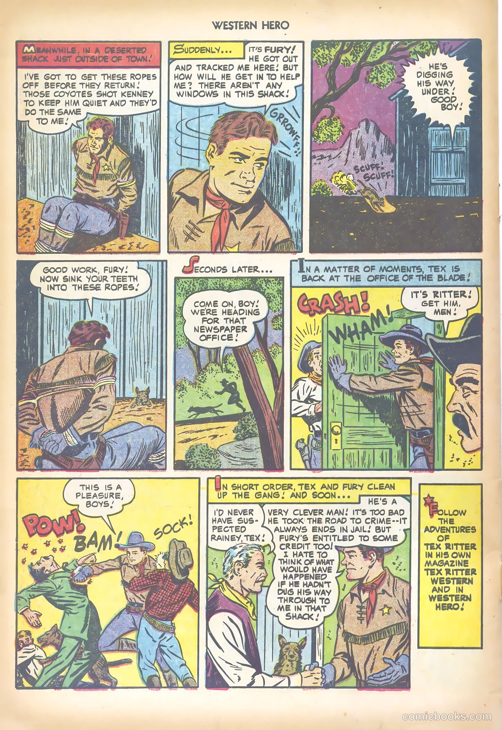 Western Hero #109 — page 34 of 36