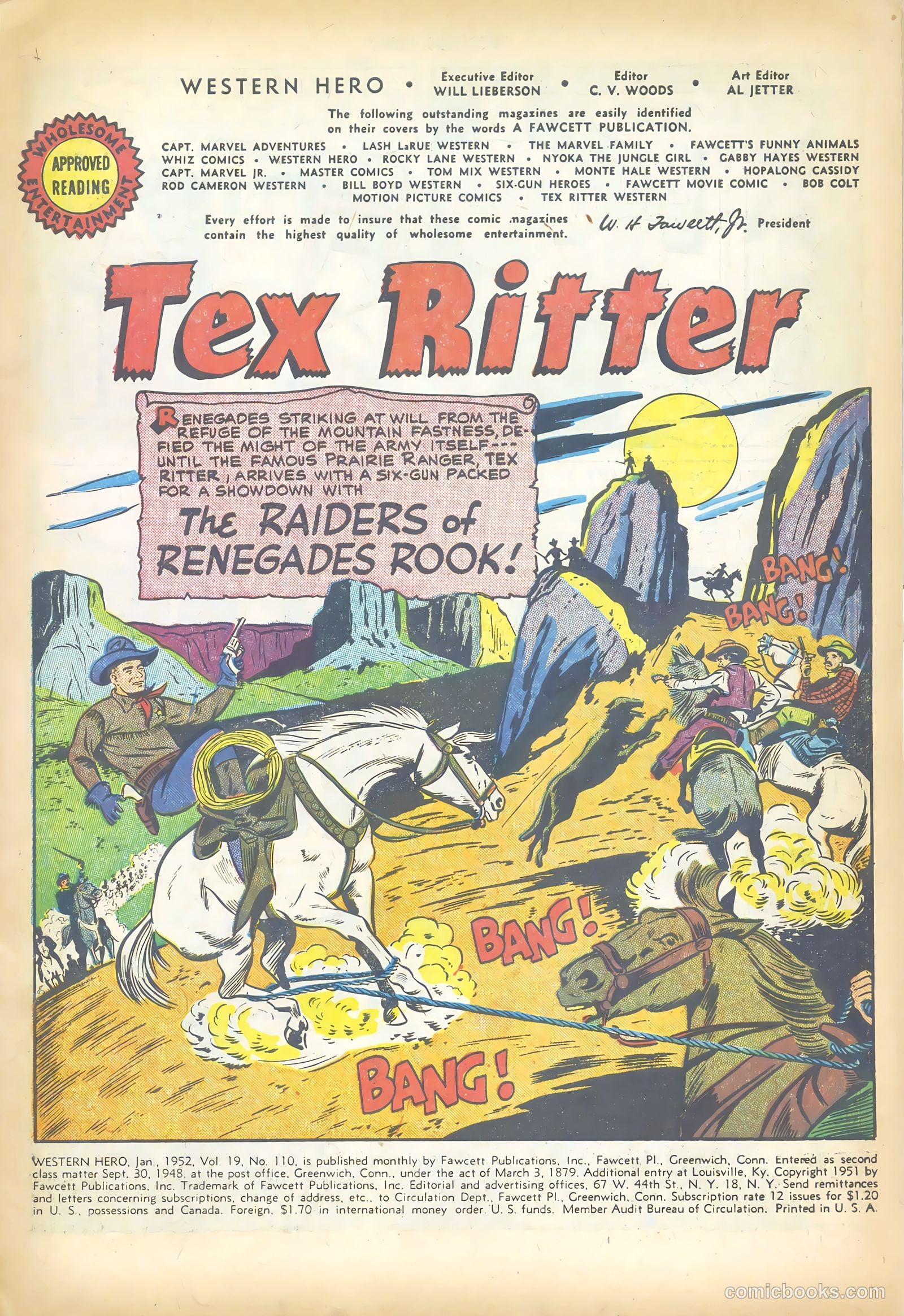 Western Hero #110 — page 3 of 36