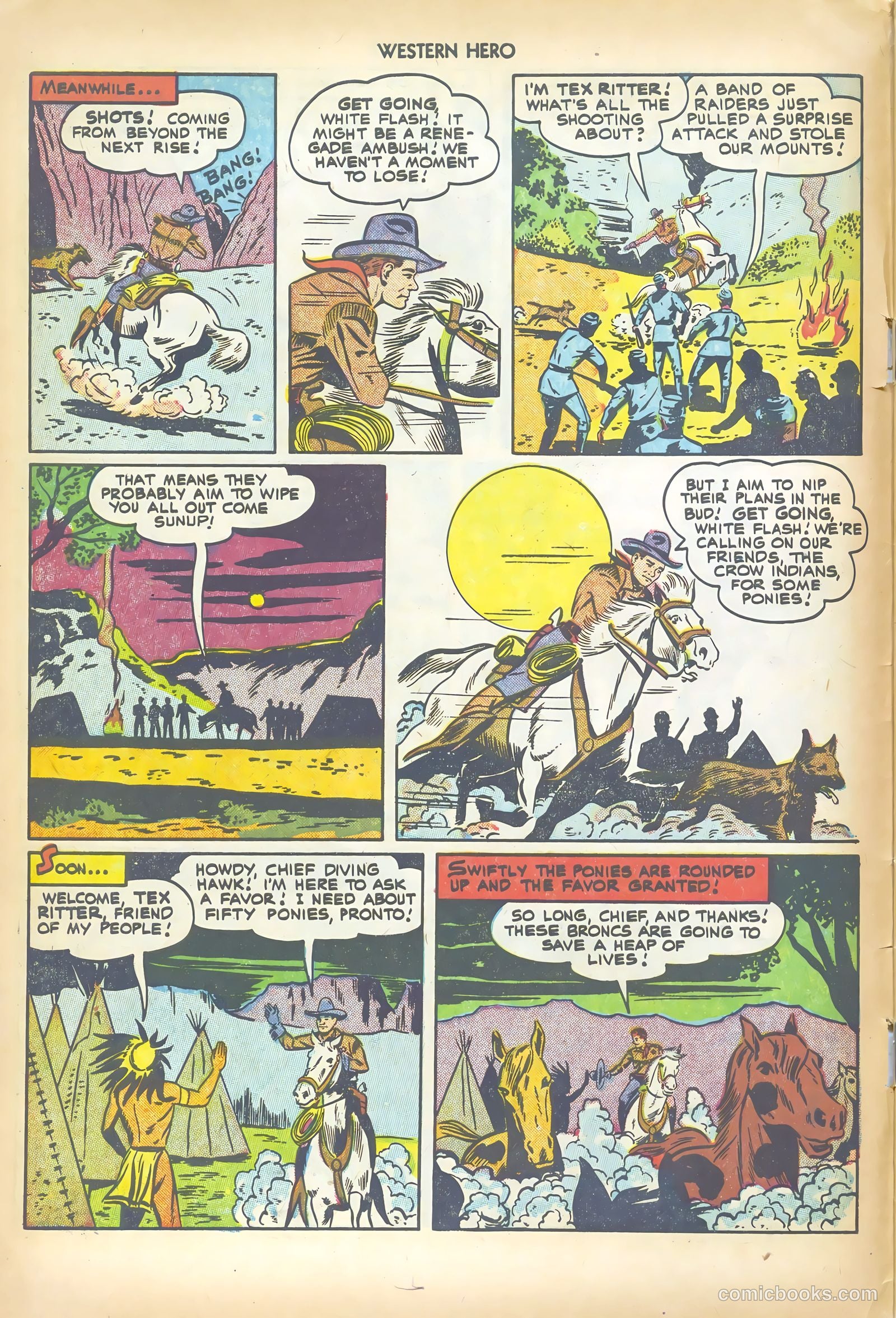 Western Hero #110 — page 6 of 36