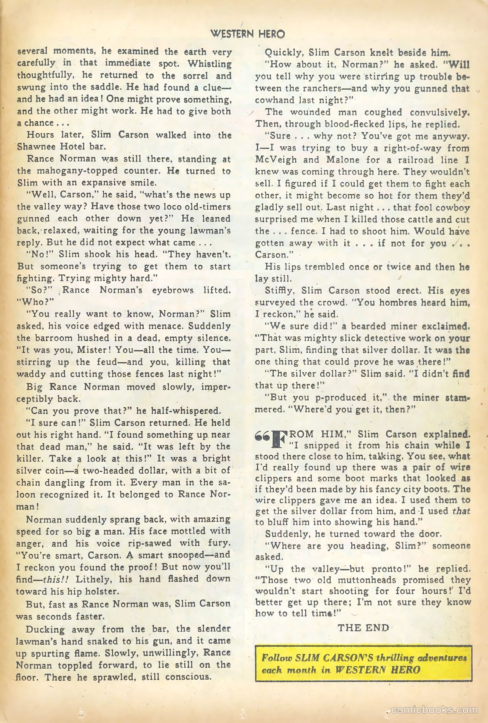 Western Hero #110 — page 25 of 36