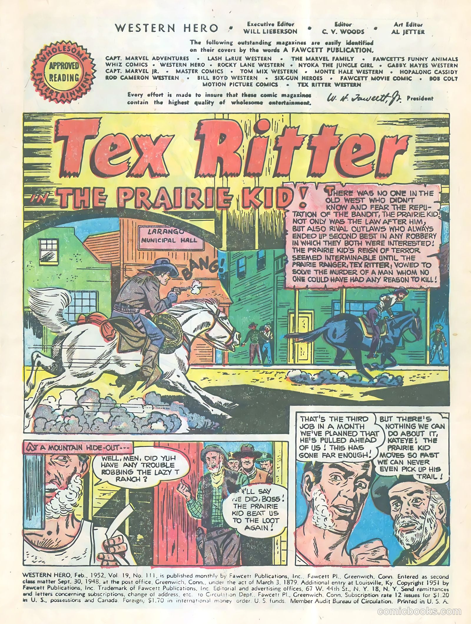 Western Hero #111 — page 2 of 33