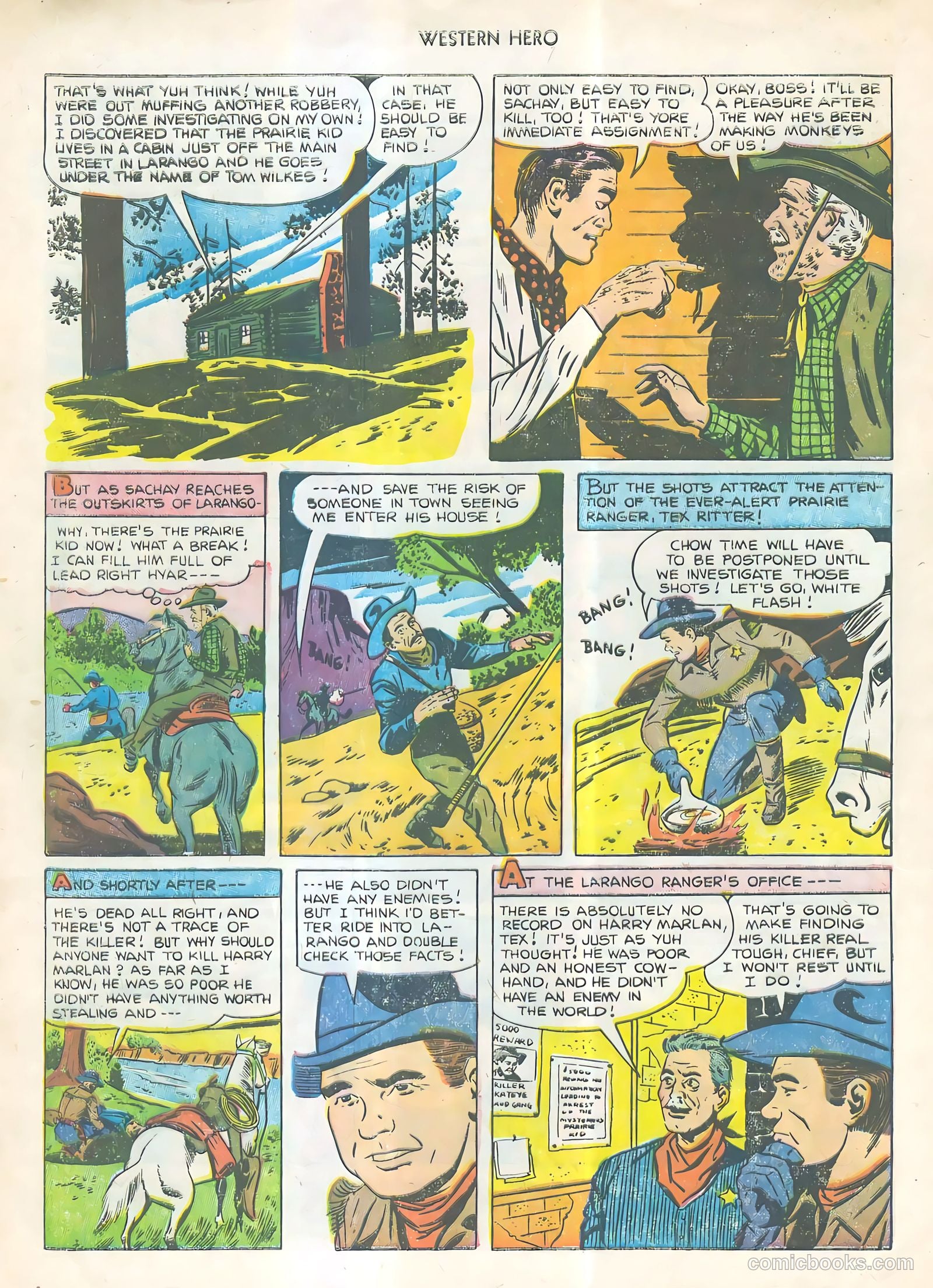 Western Hero #111 — page 3 of 33
