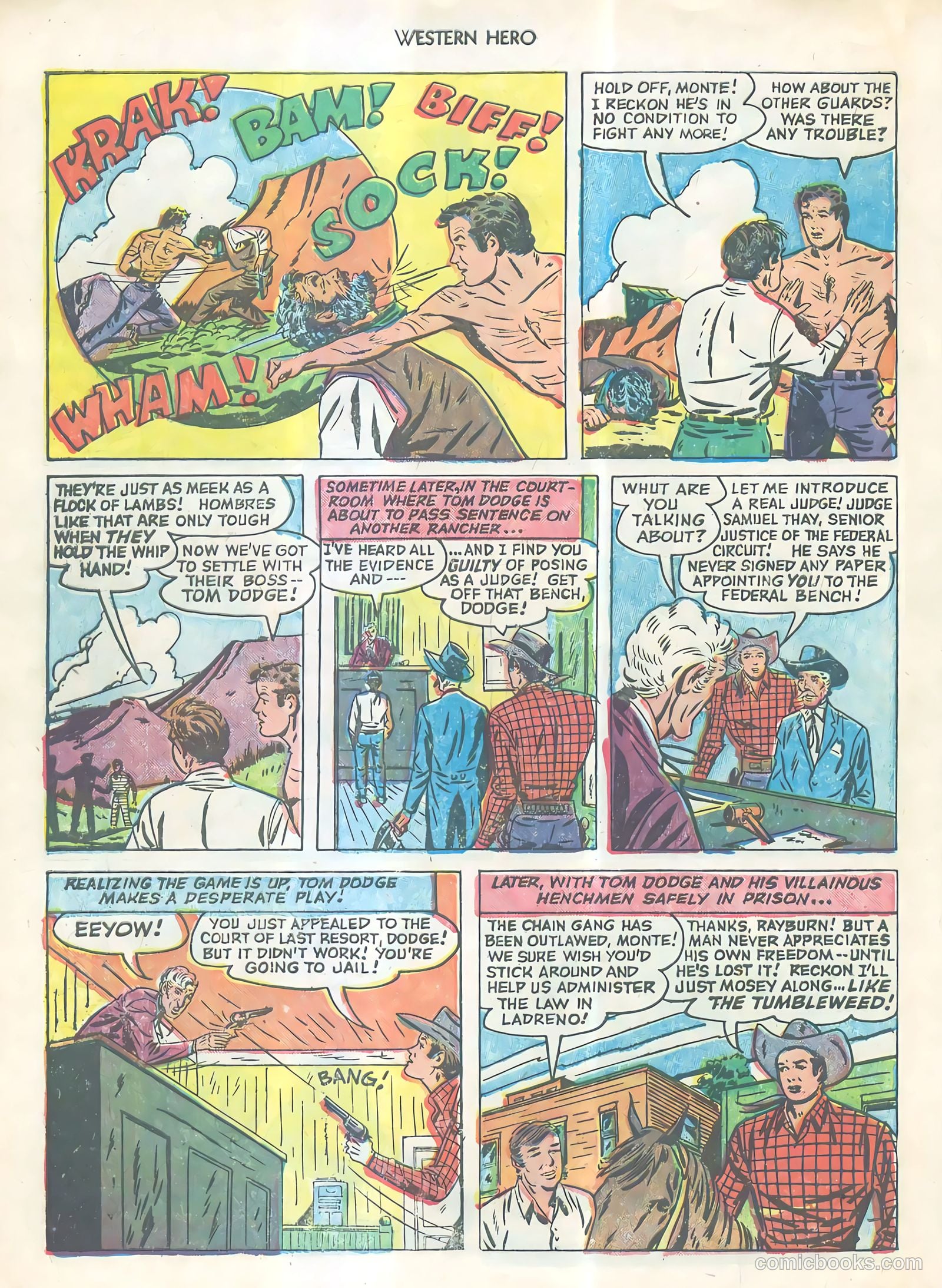 Western Hero #111 — page 33 of 33