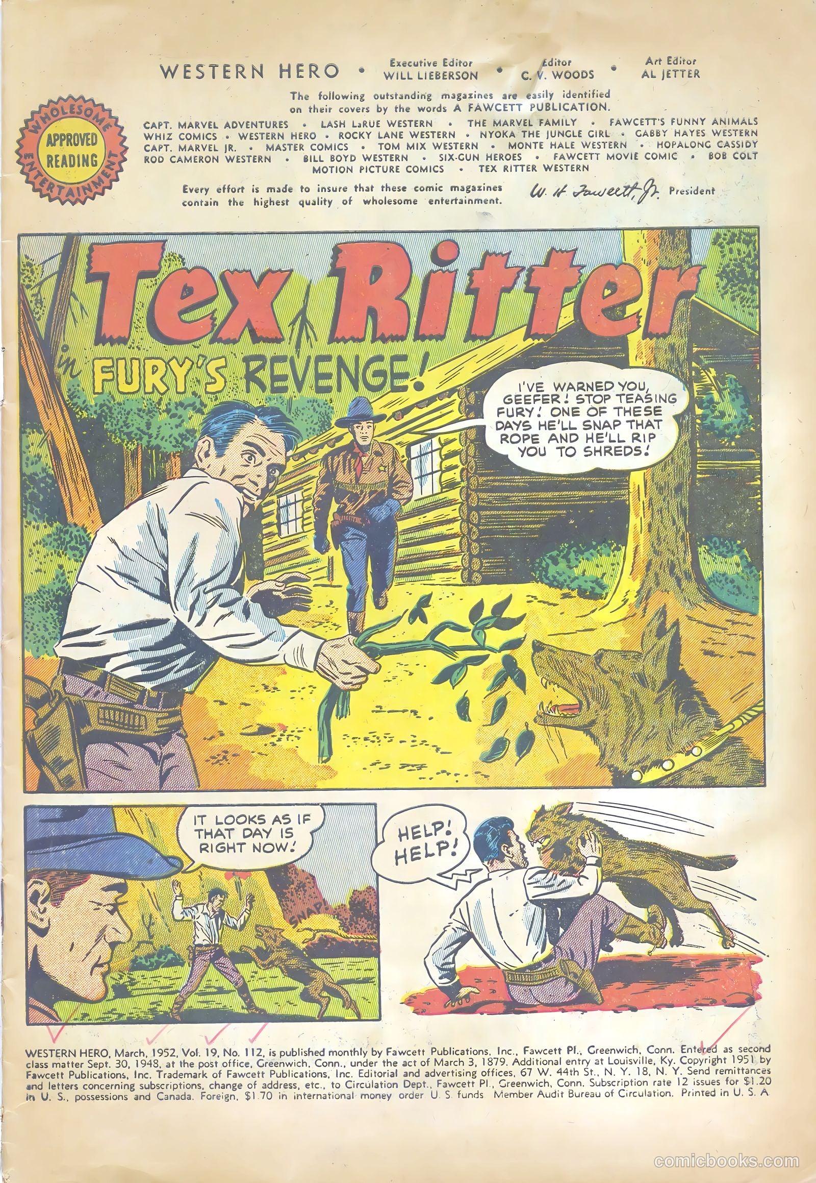 Western Hero #112 — page 3 of 36