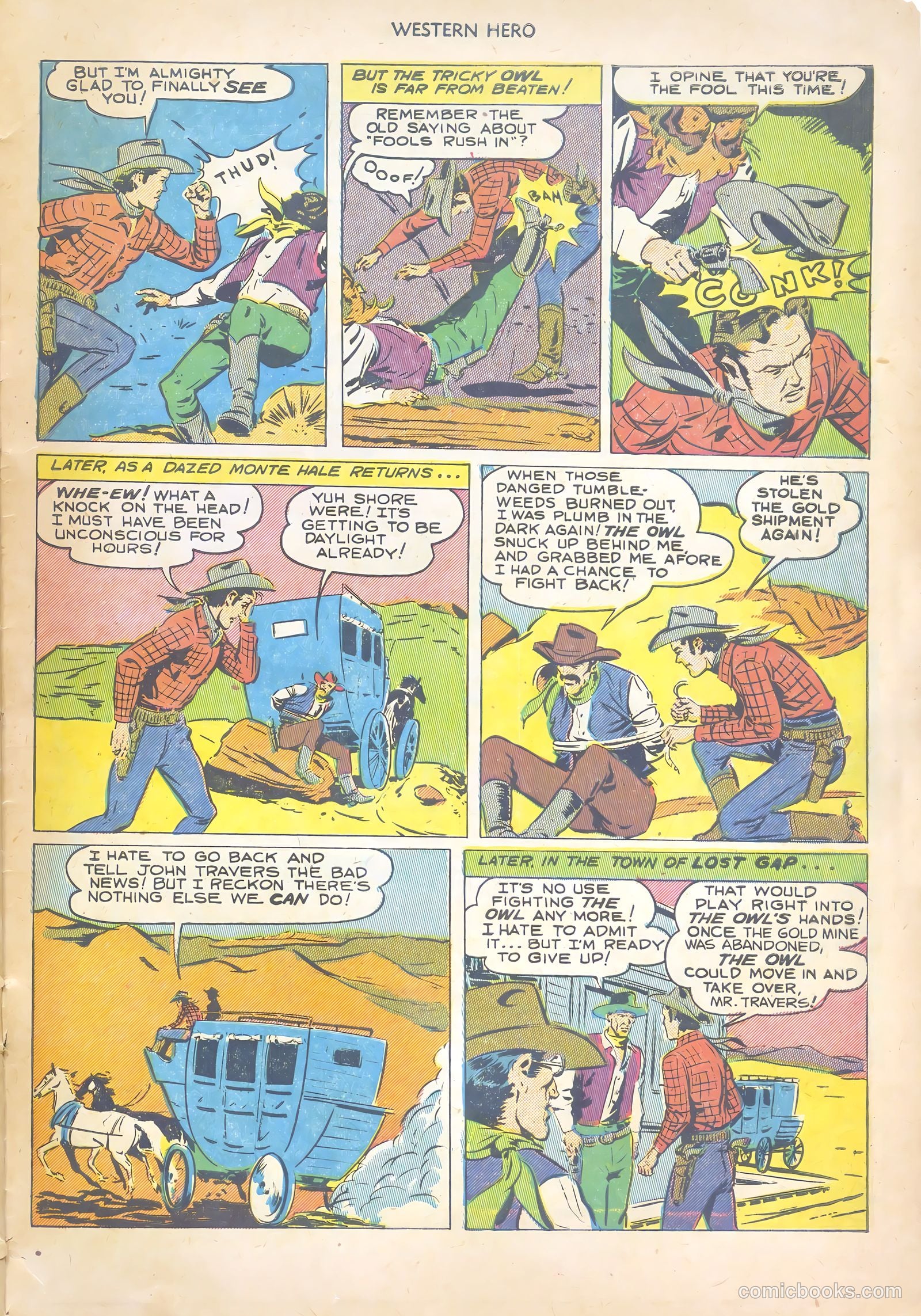 Western Hero #112 — page 33 of 36