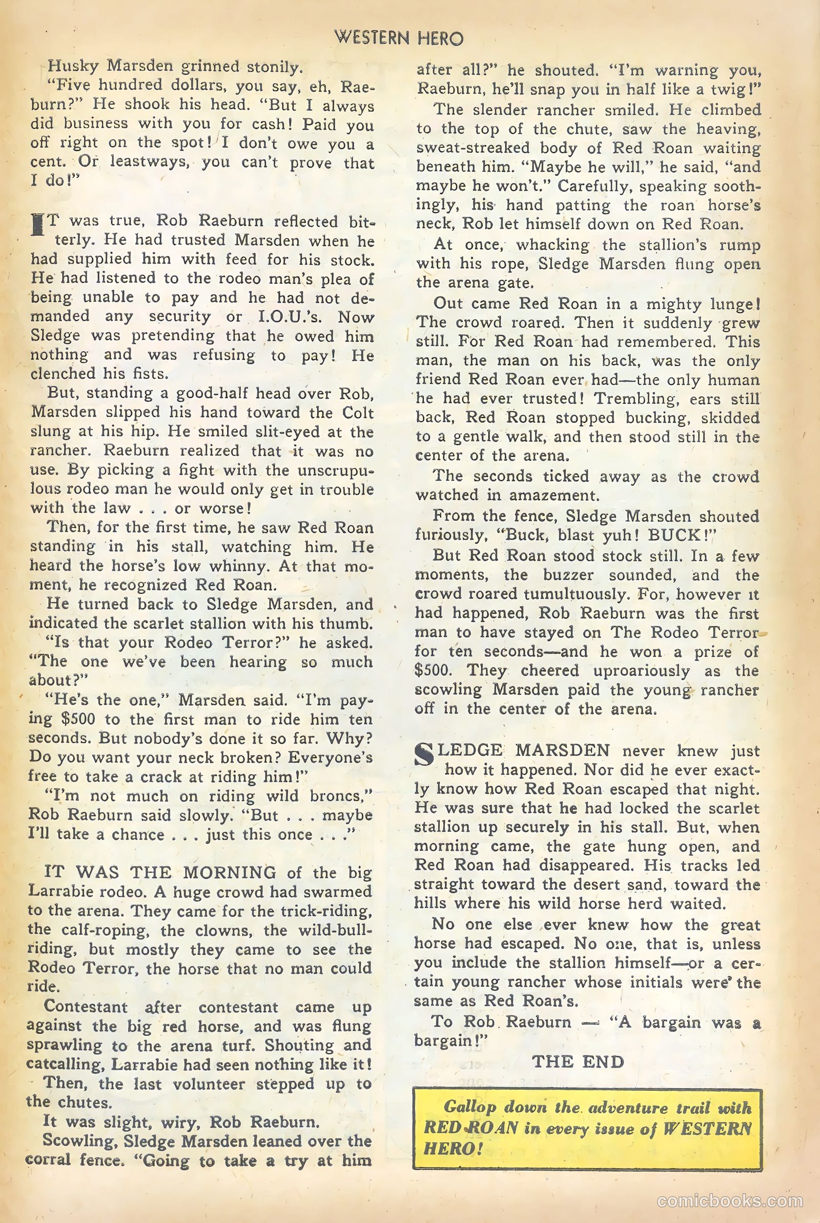 Western Hero #78 — page 21 of 52