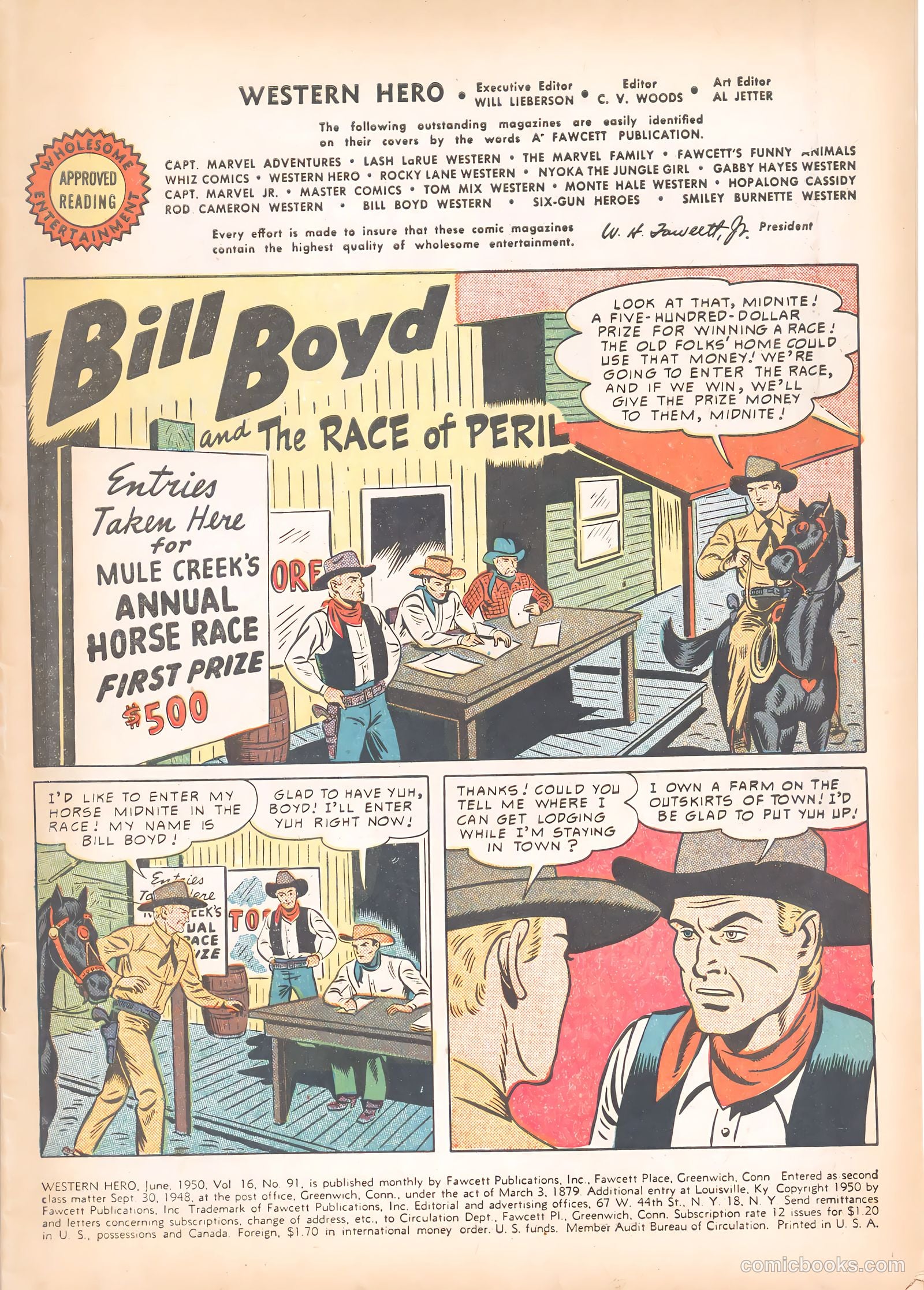 Western Hero #91 — page 3 of 36