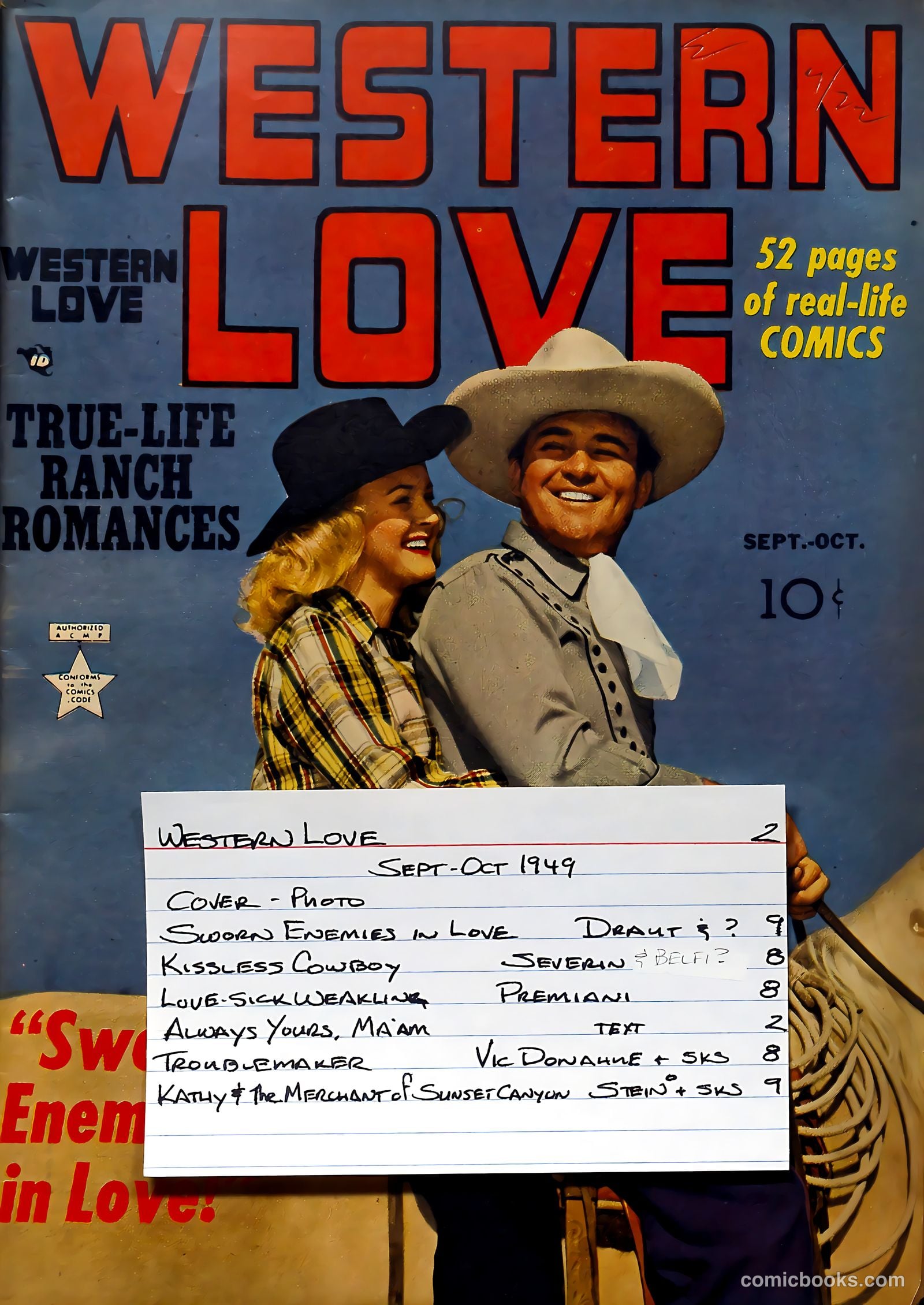 Western Love #2 — page 54 of 54