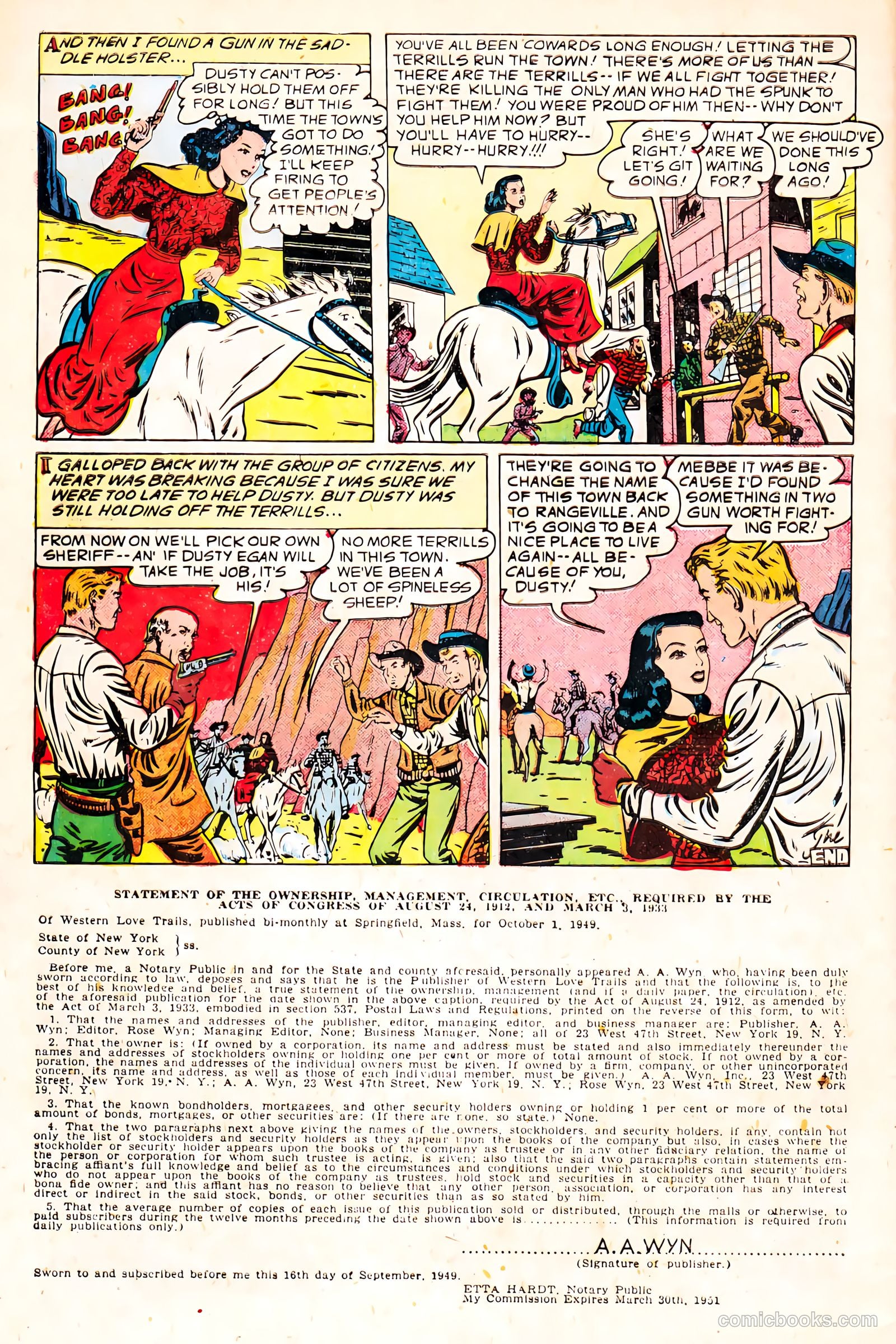 Western Love Trails #9 — page 34 of 36