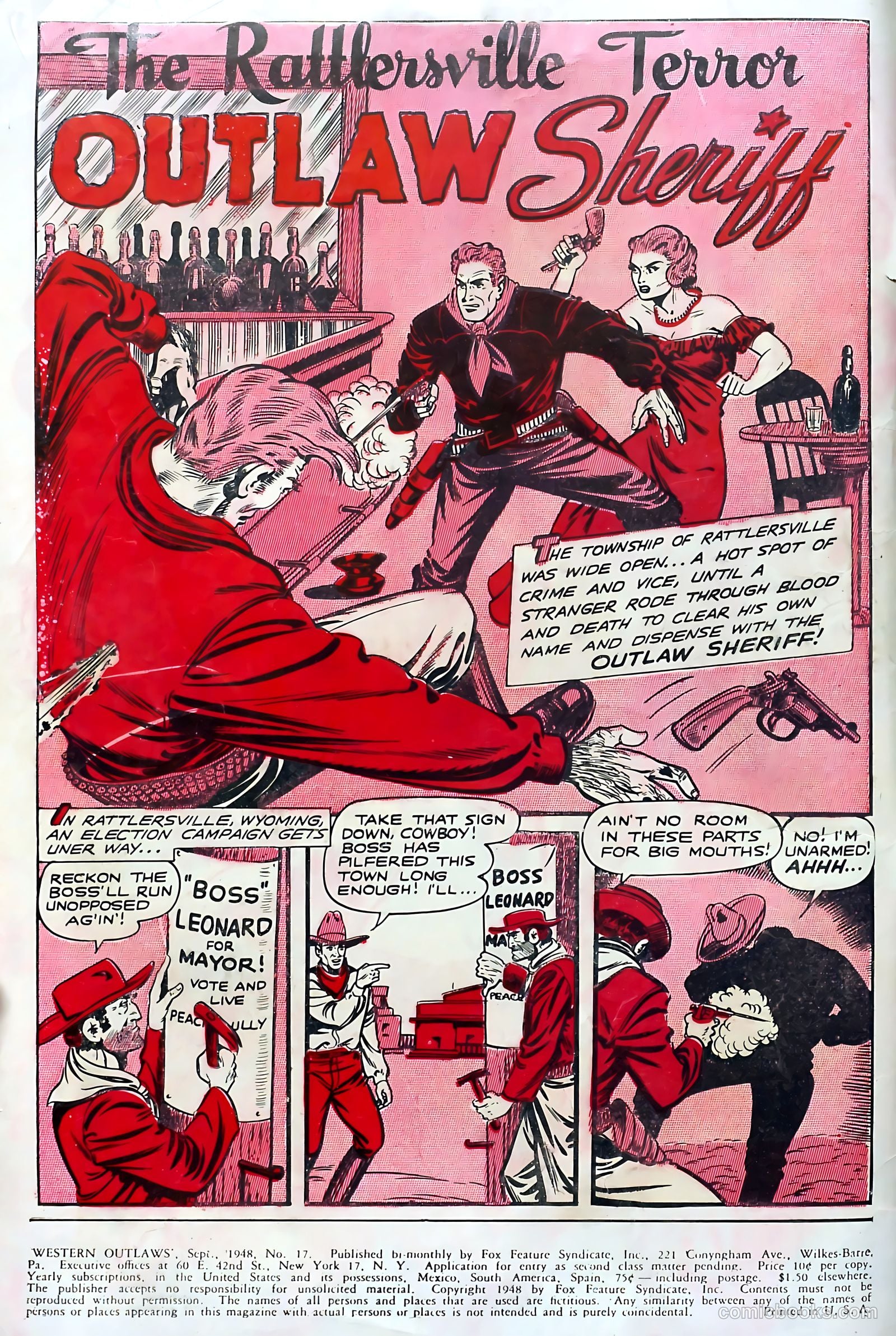 Western Outlaws #17 — page 2 of 36