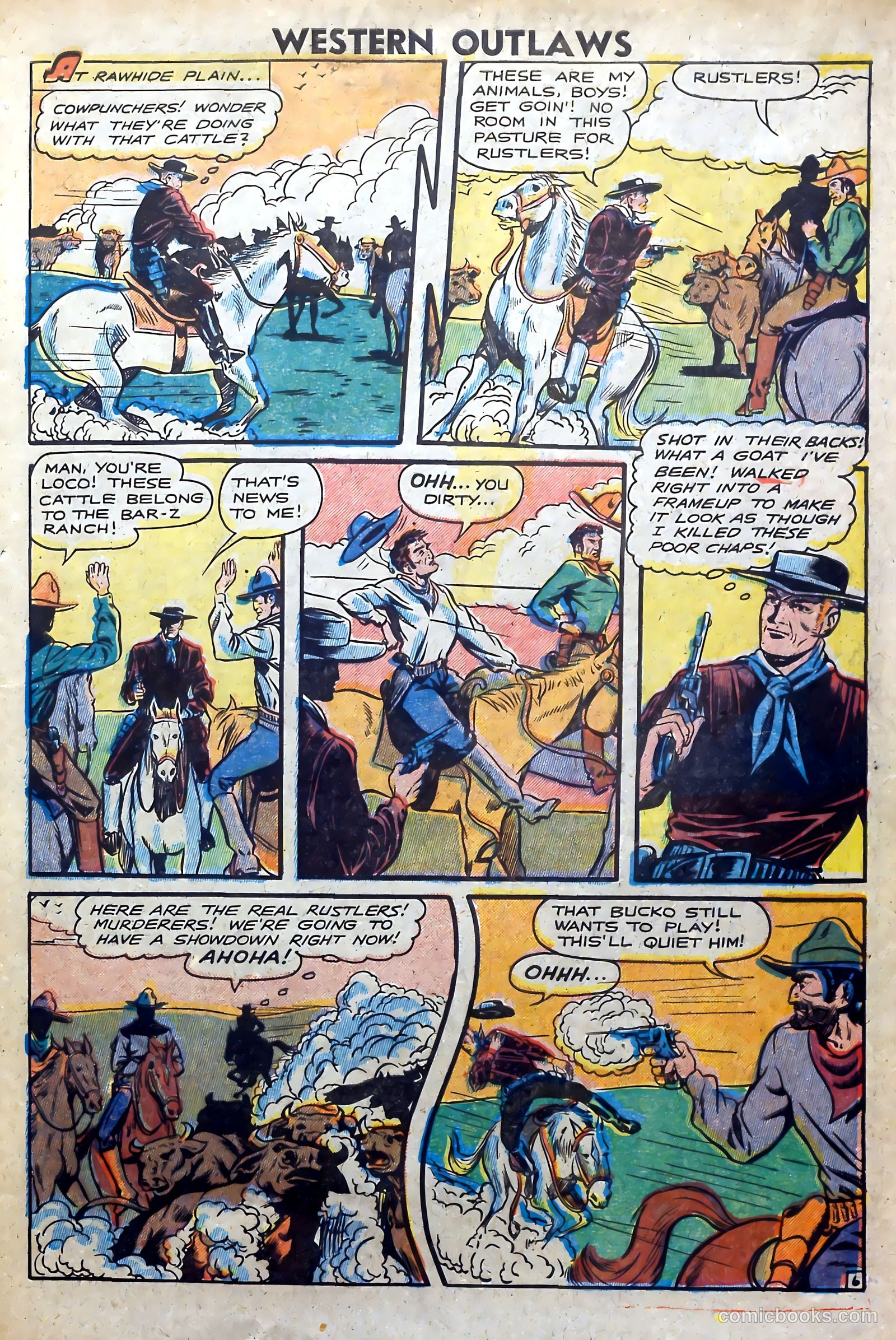Western Outlaws #17 — page 7 of 36