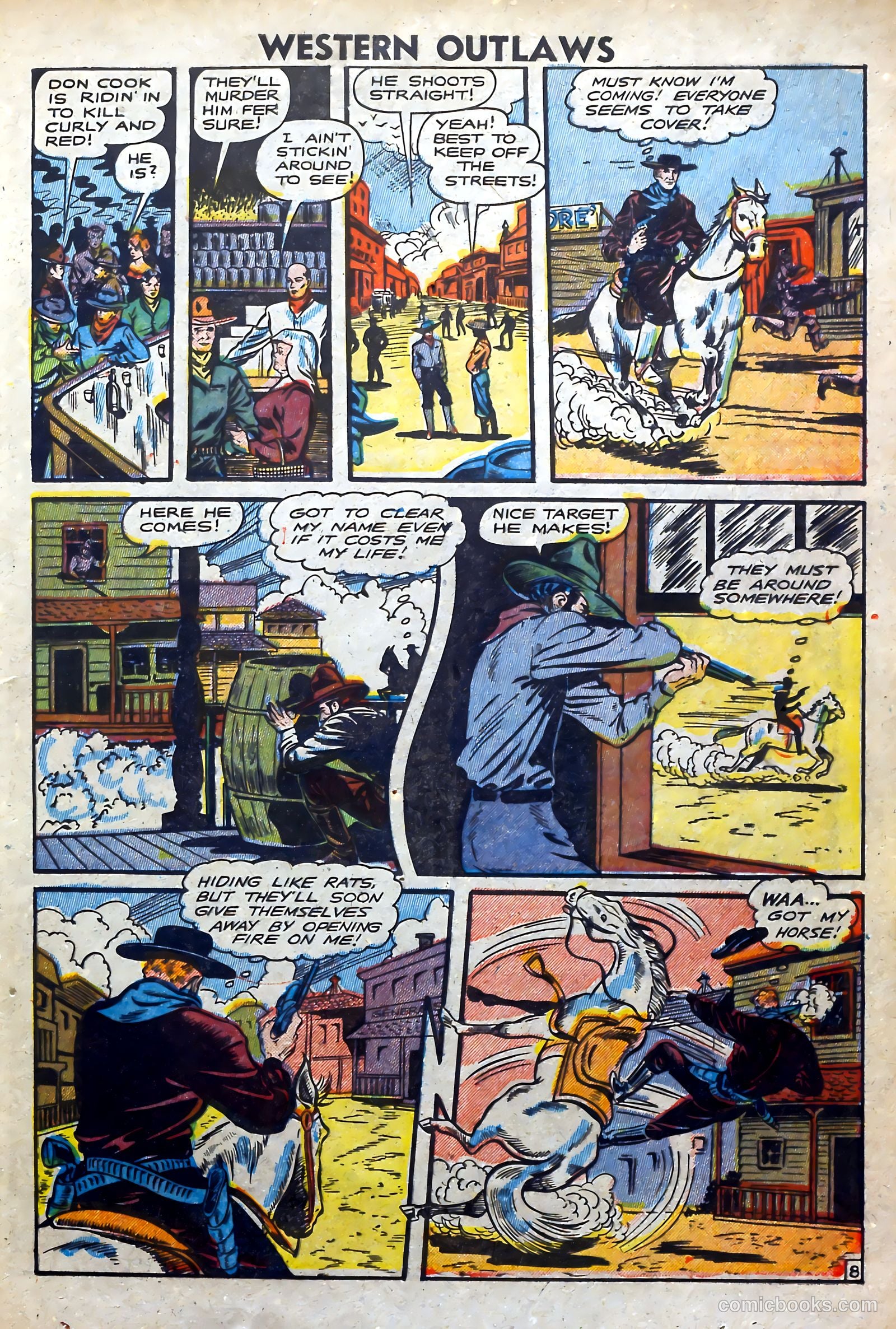 Western Outlaws #17 — page 9 of 36