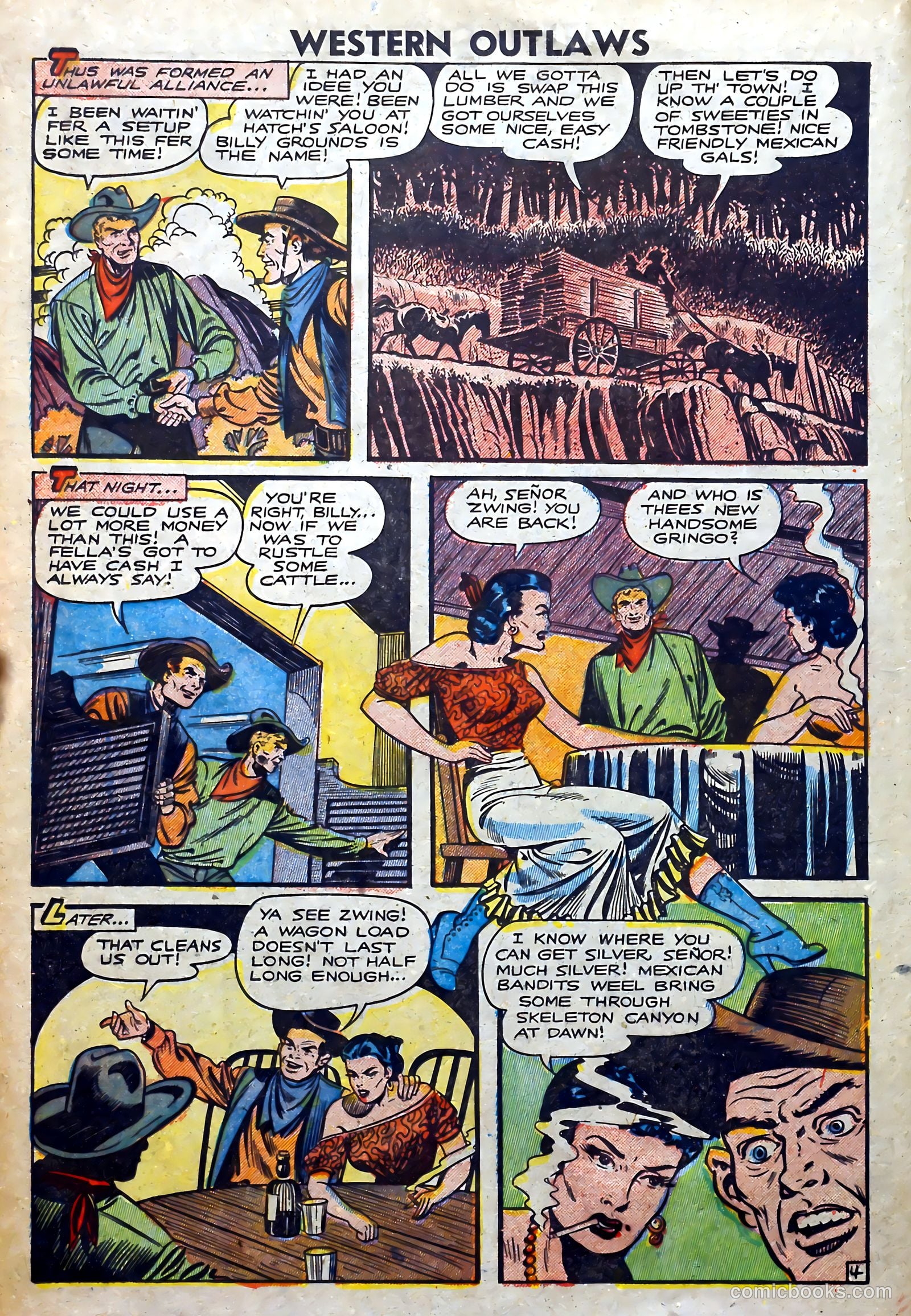 Western Outlaws #17 — page 16 of 36