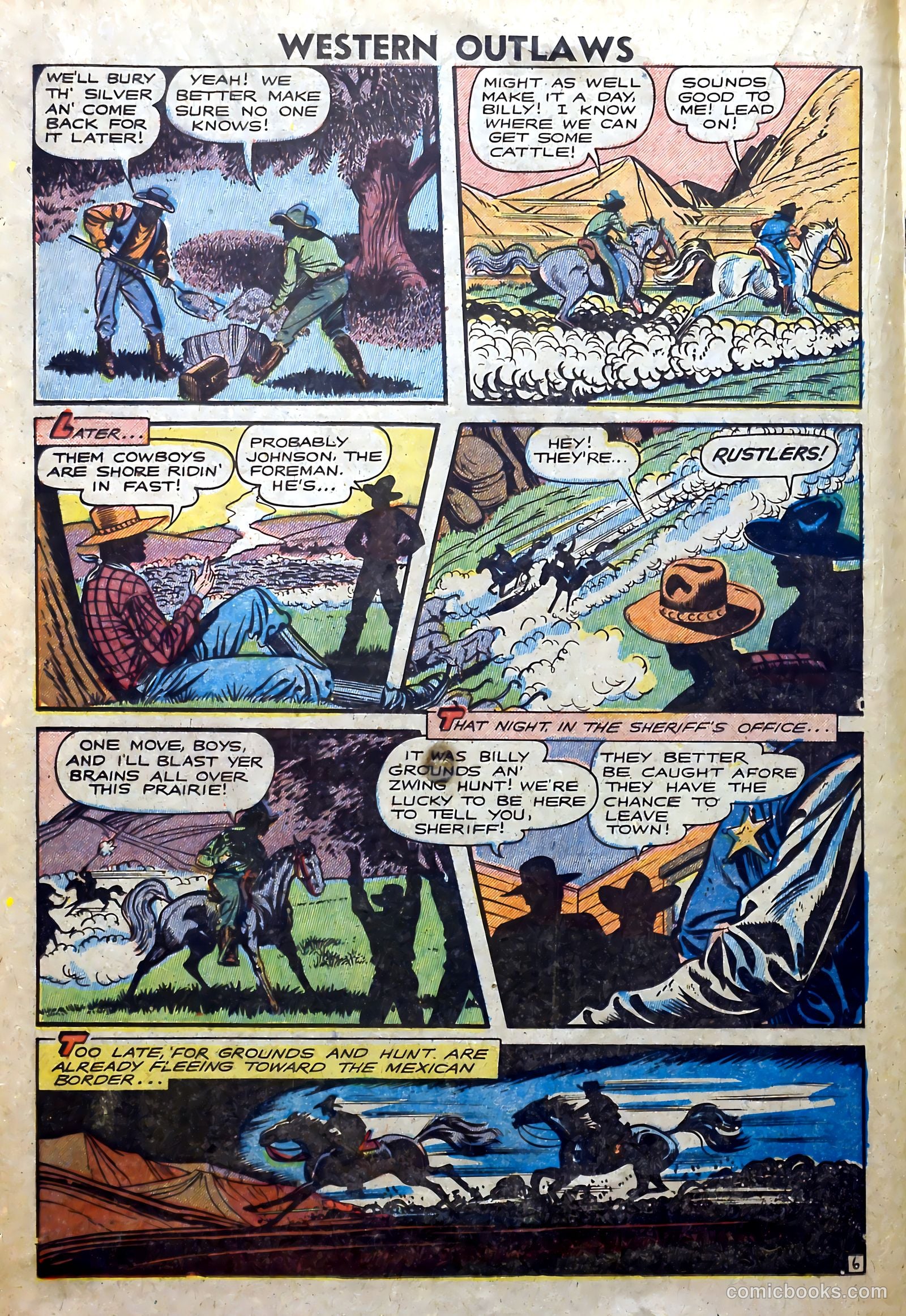 Western Outlaws #17 — page 18 of 36