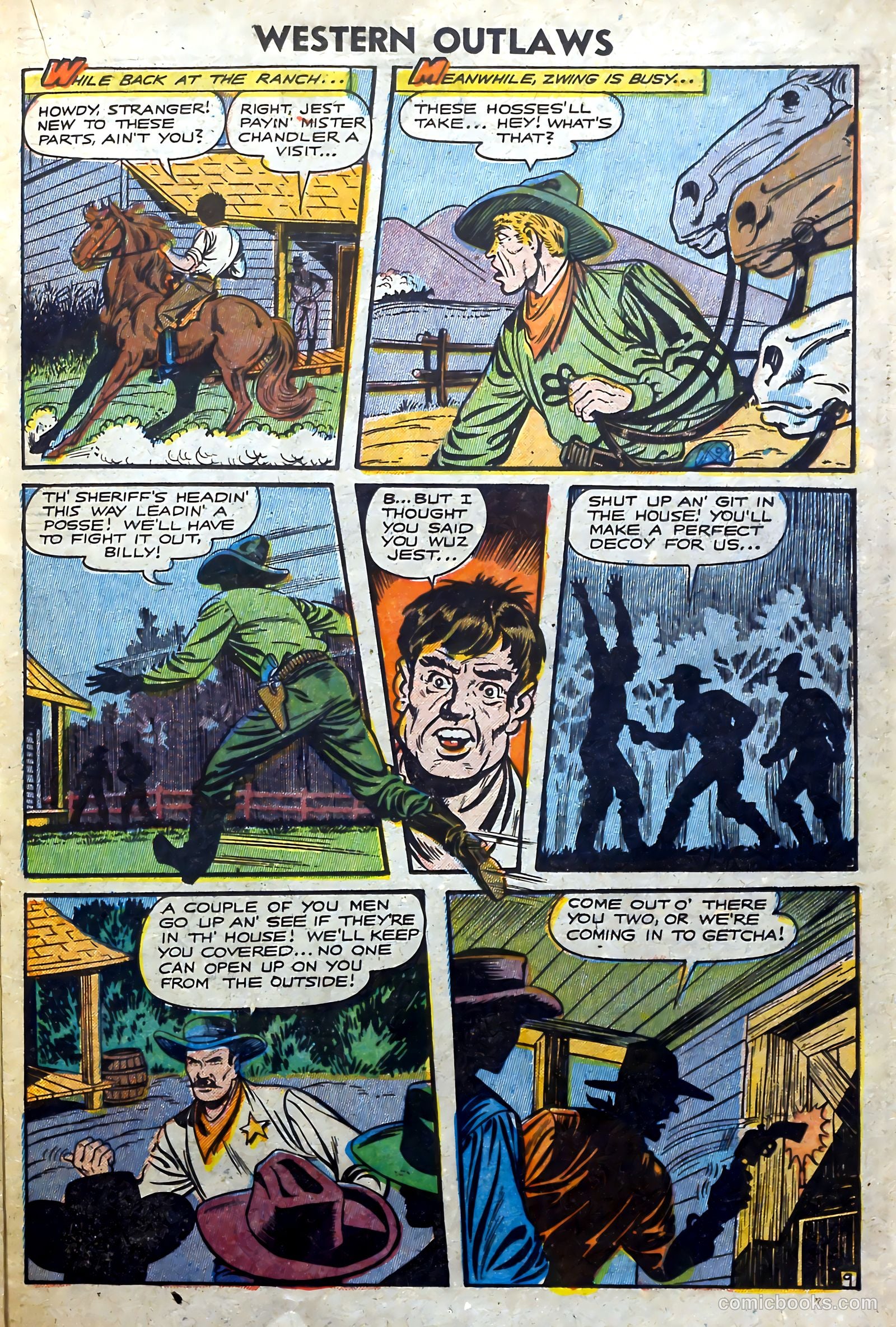 Western Outlaws #17 — page 21 of 36