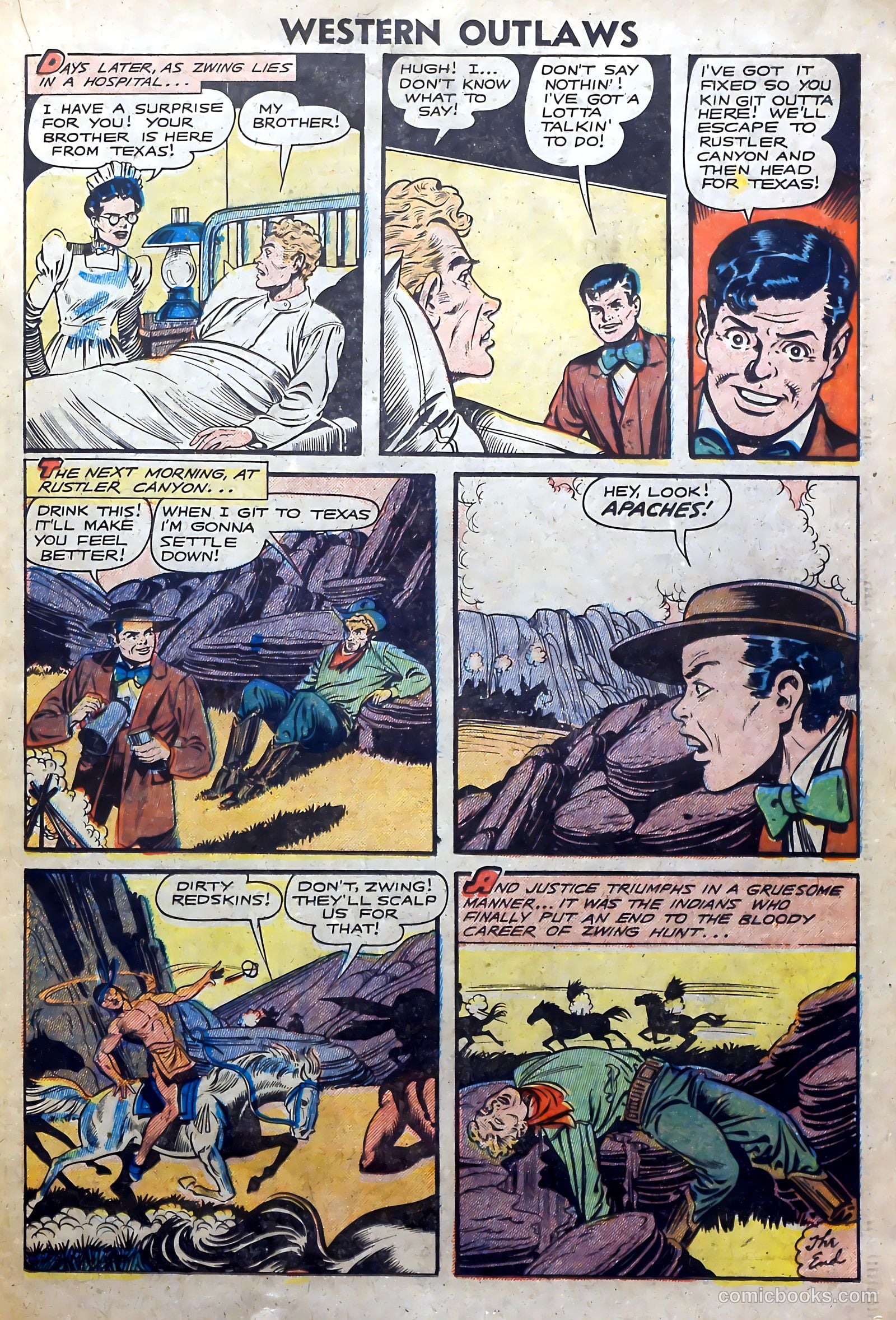 Western Outlaws #17 — page 23 of 36