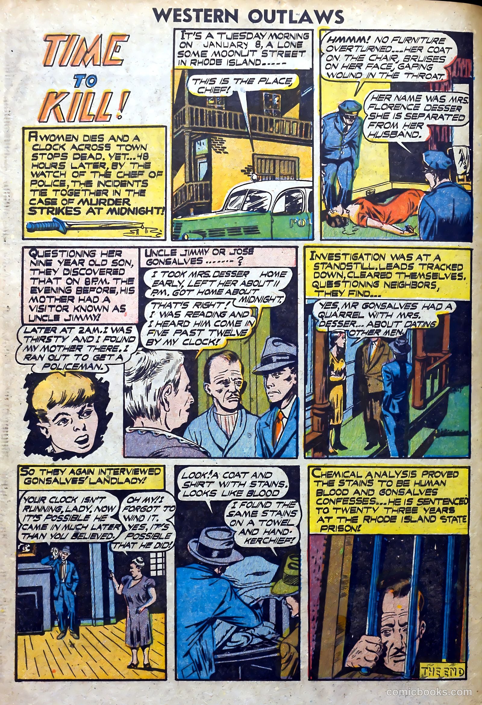 Western Outlaws #17 — page 32 of 36