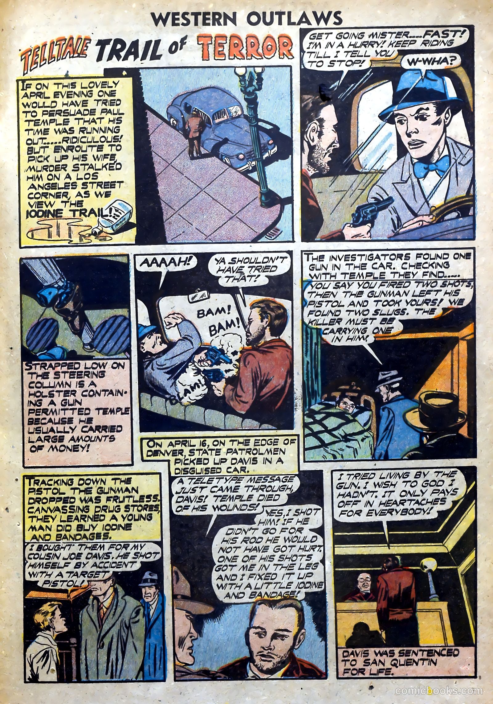 Western Outlaws #17 — page 33 of 36