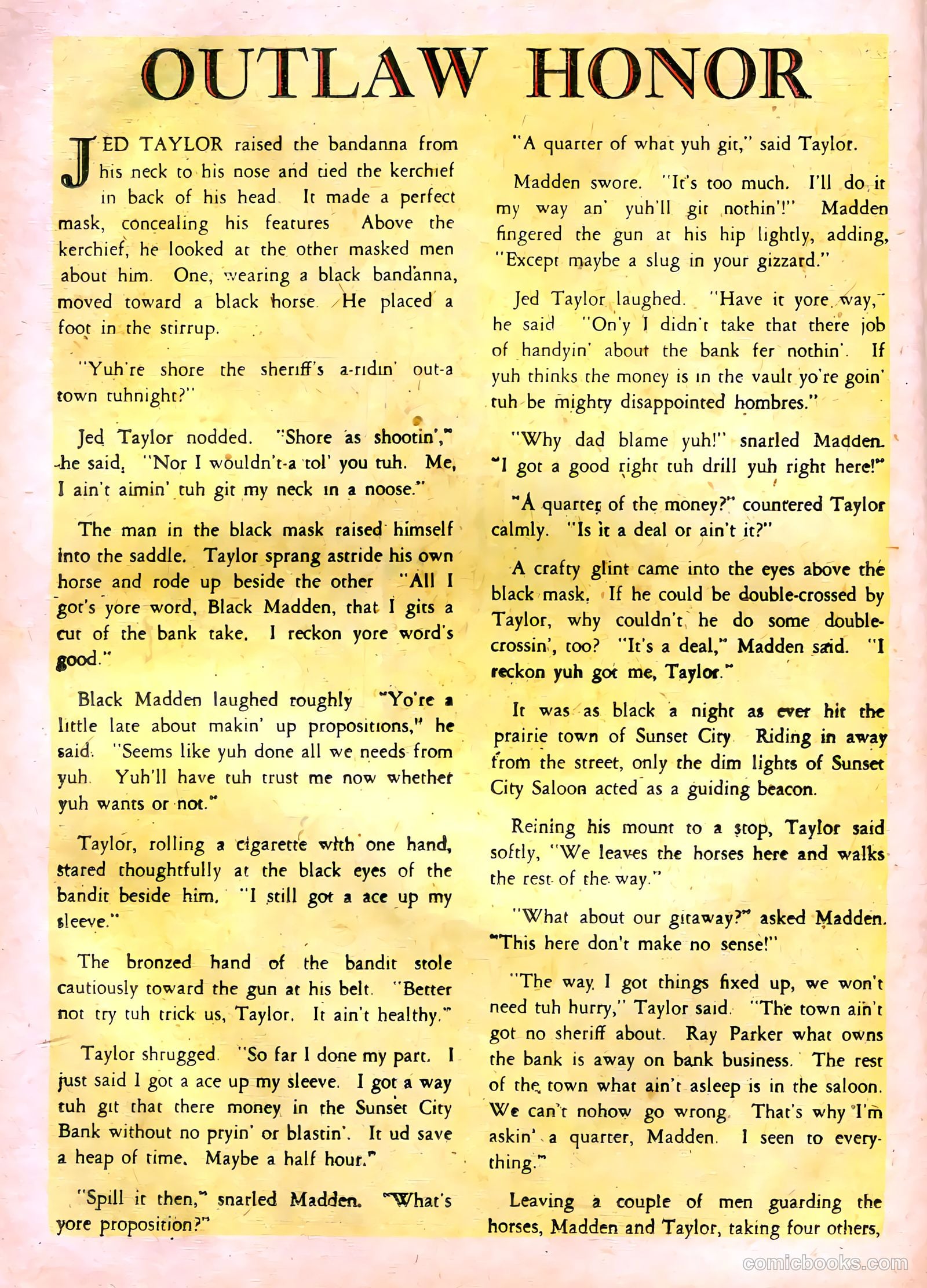 Western Outlaws #18 — page 23 of 37