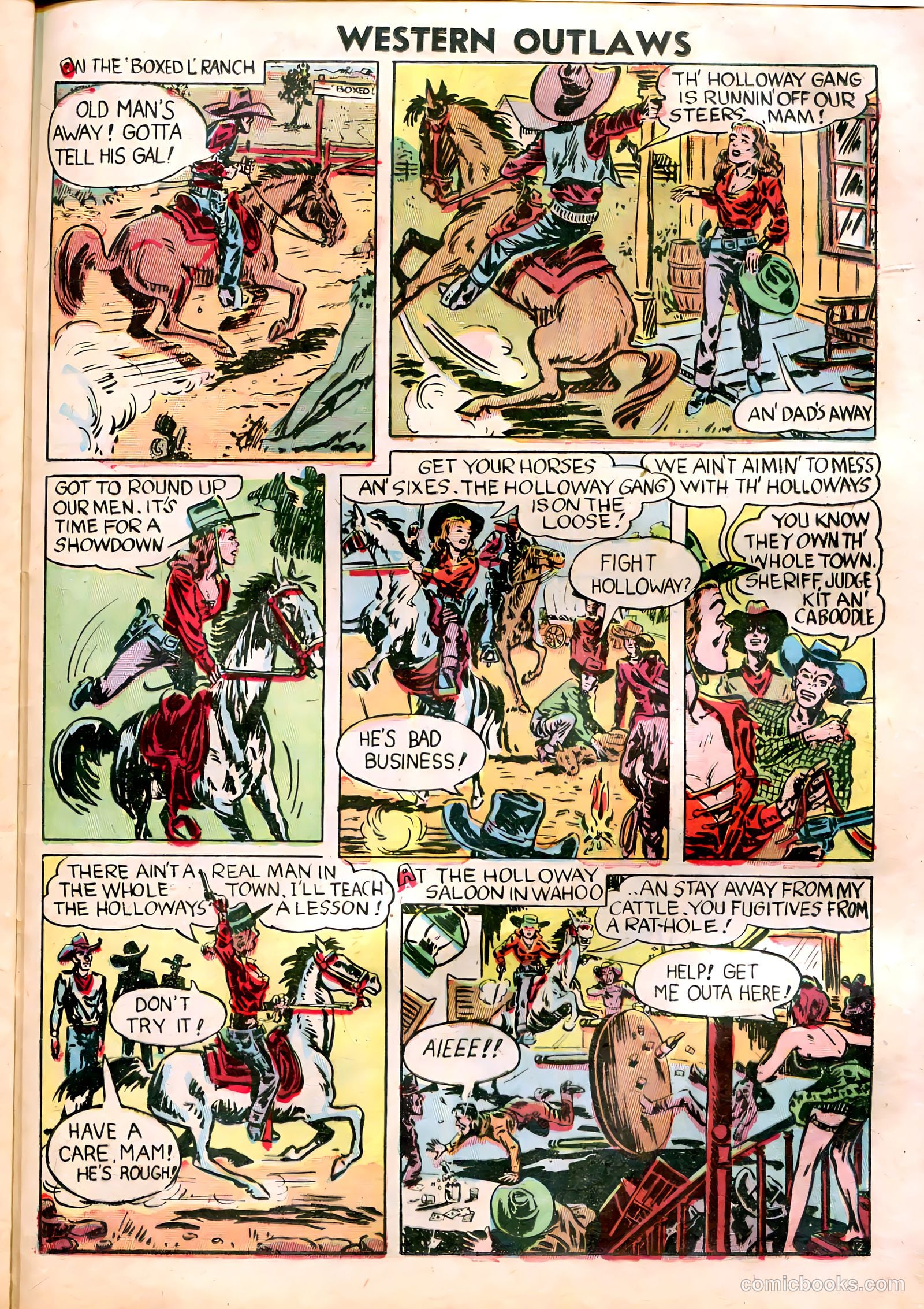 Western Outlaws #18 — page 26 of 37