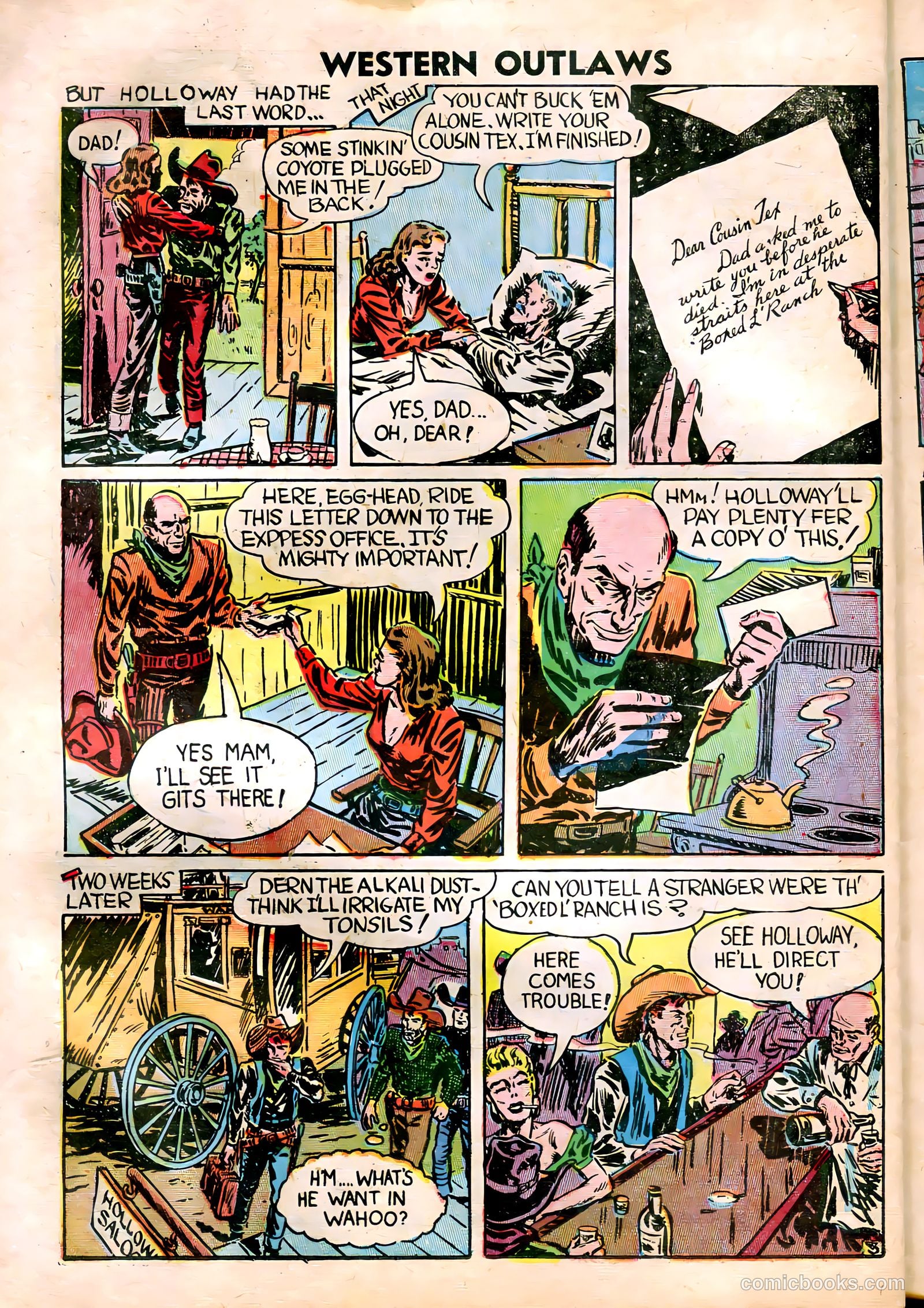 Western Outlaws #18 — page 27 of 37