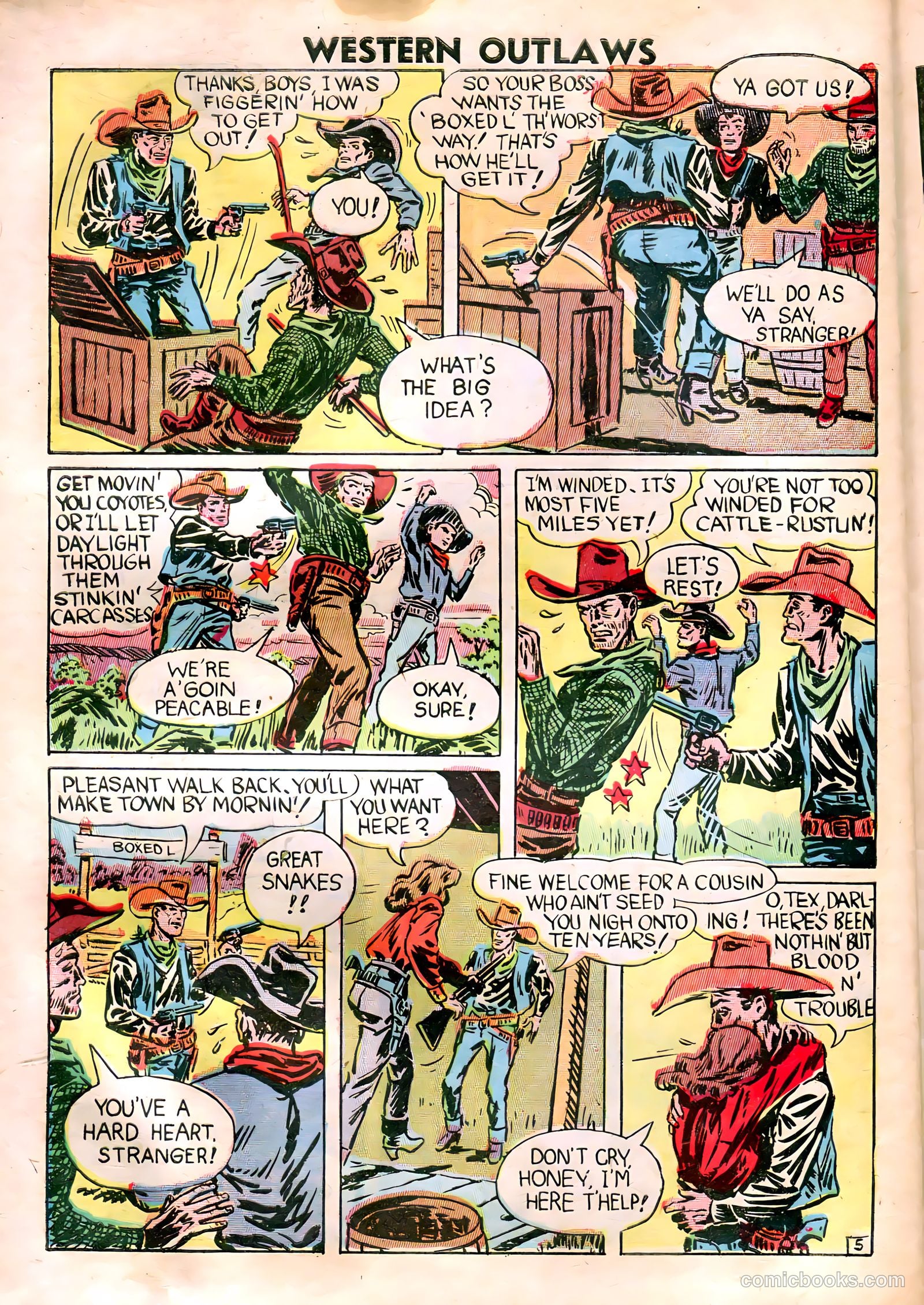 Western Outlaws #18 — page 29 of 37