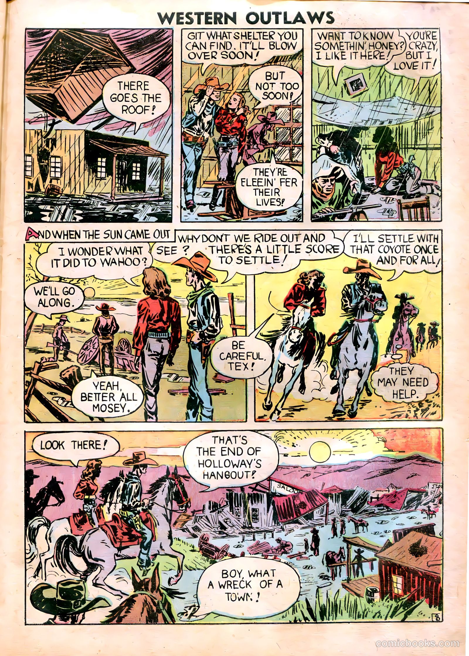 Western Outlaws #18 — page 32 of 37