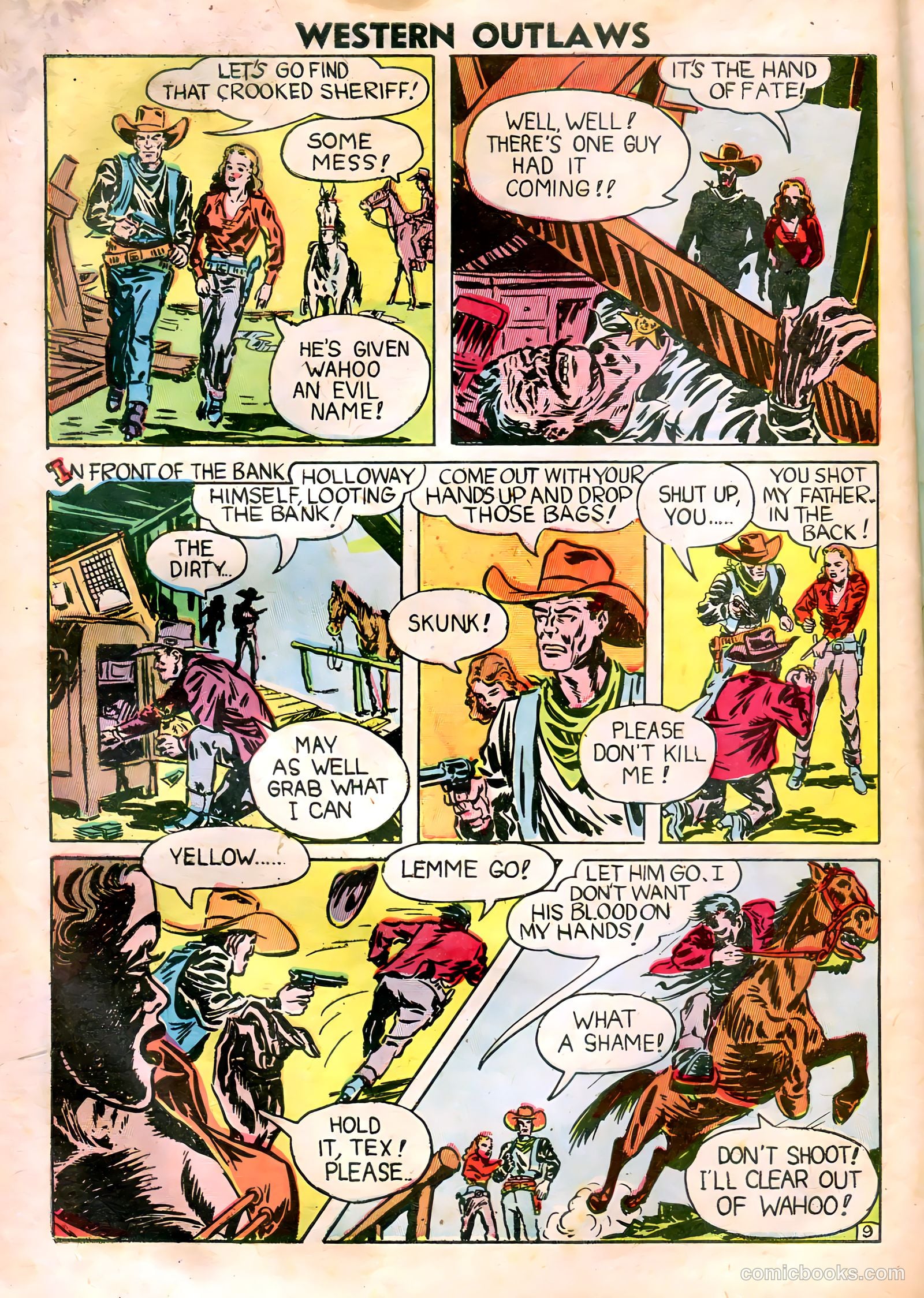 Western Outlaws #18 — page 33 of 37