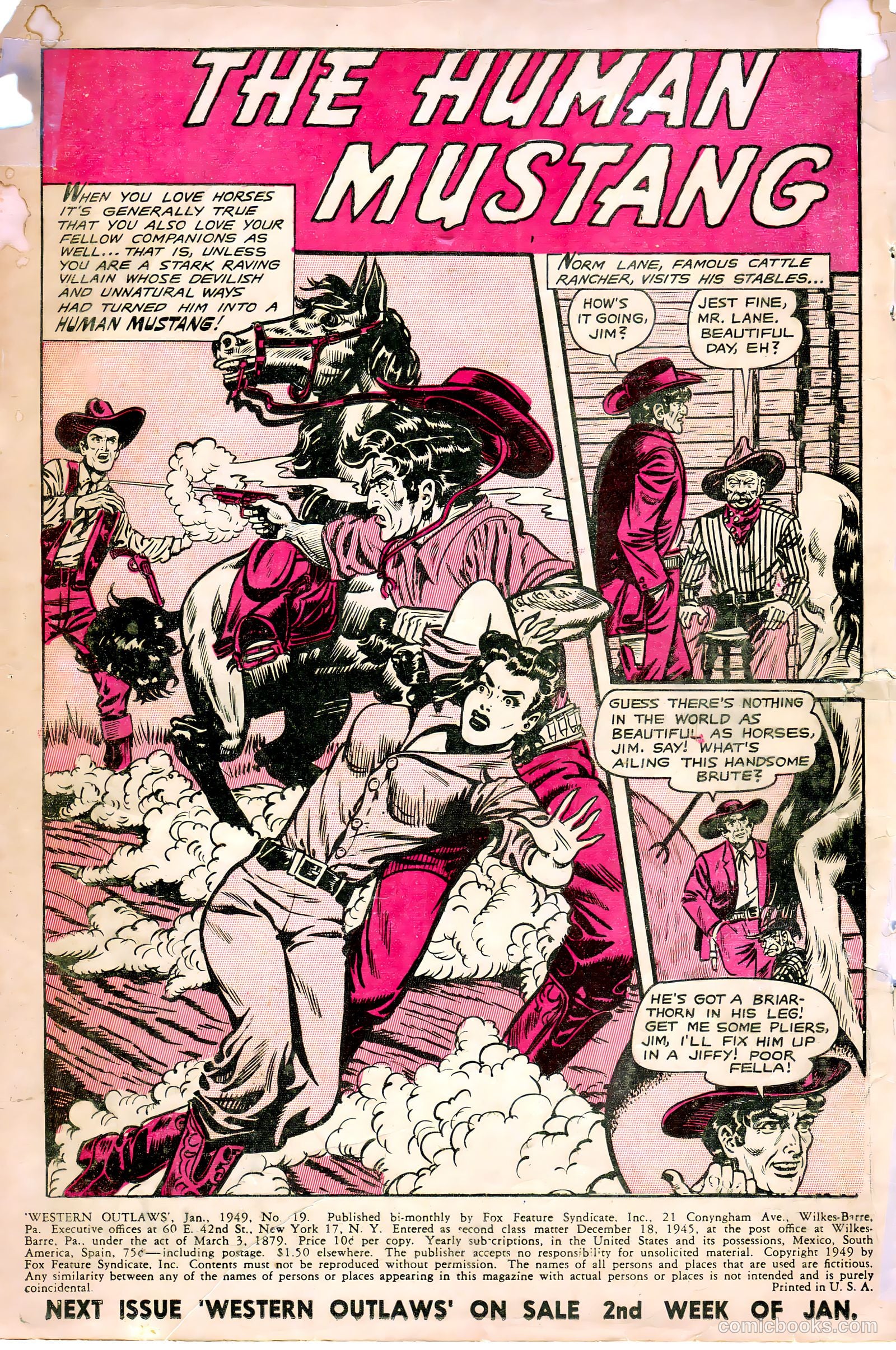 Western Outlaws #19 — page 2 of 36