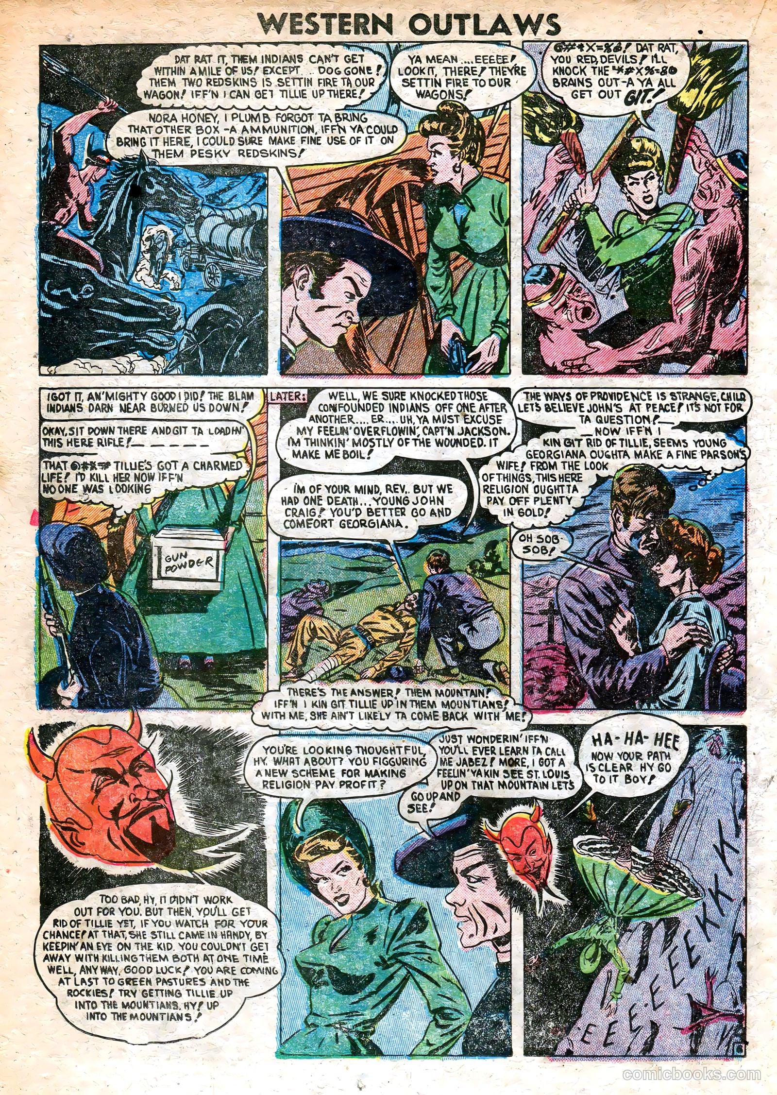 Western Outlaws #19 — page 18 of 36