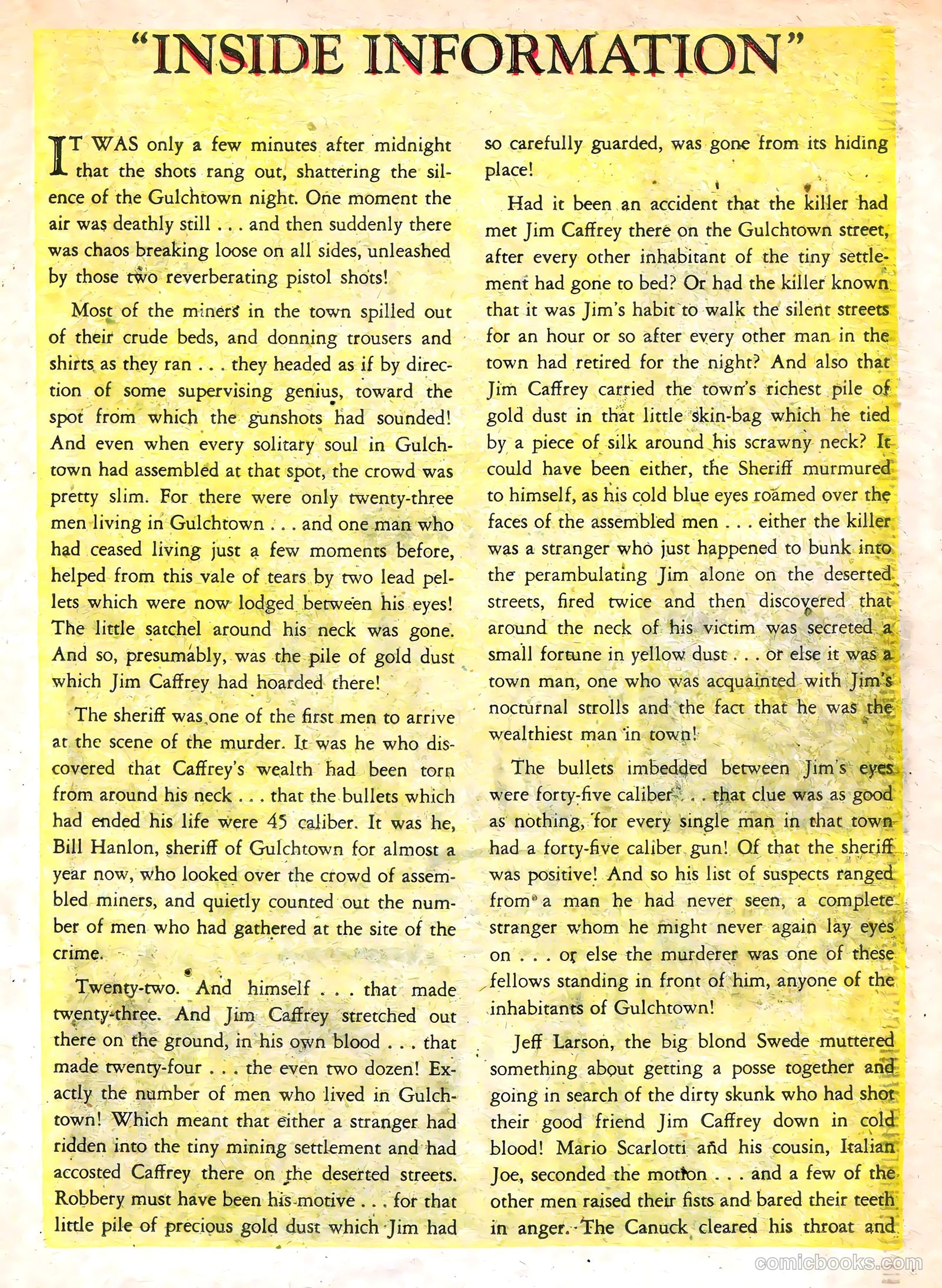 Western Outlaws #19 — page 23 of 36