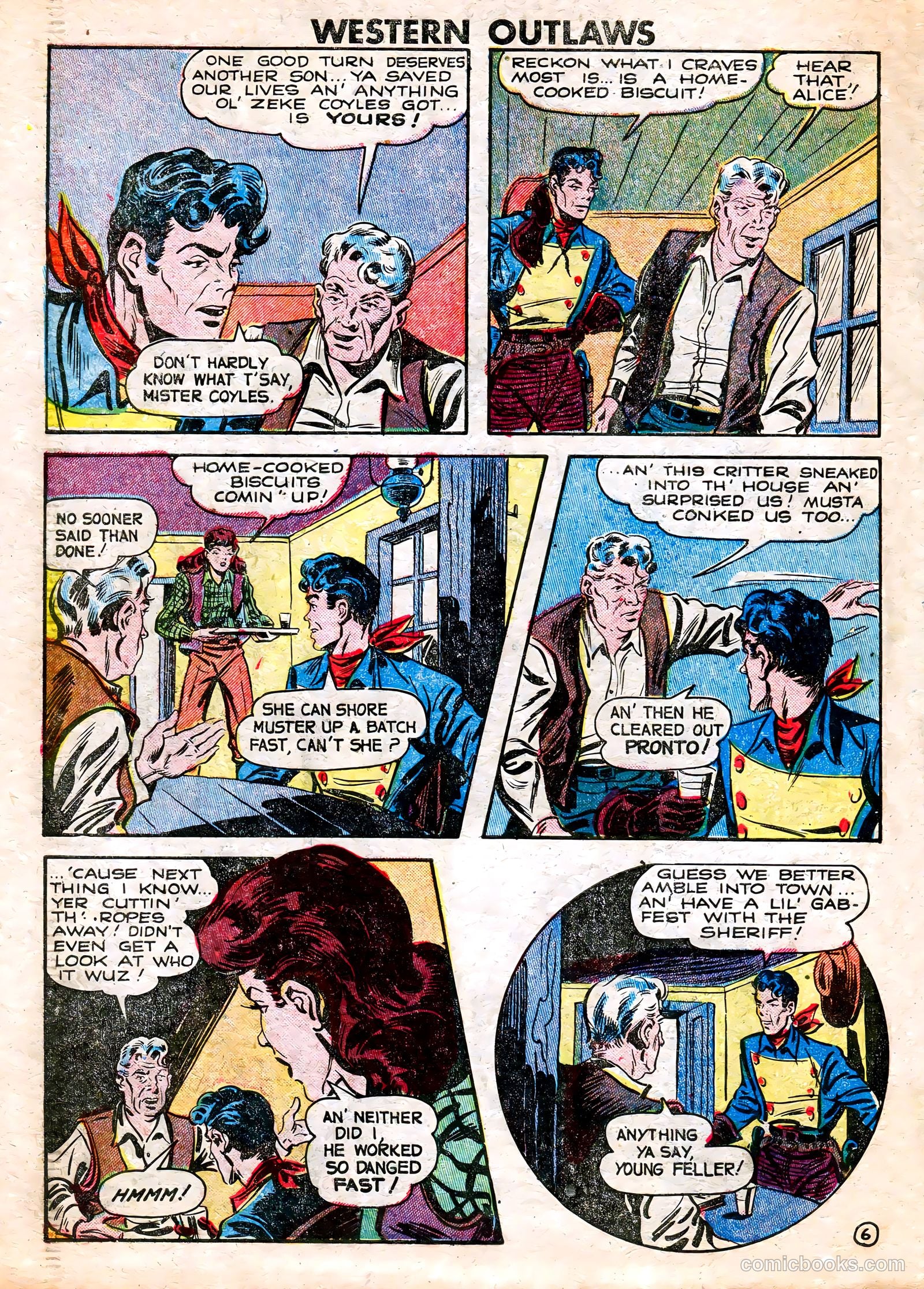 Western Outlaws #19 — page 30 of 36