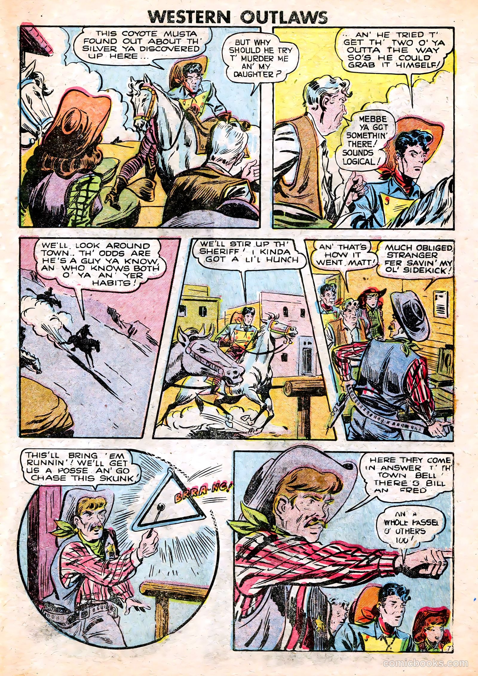 Western Outlaws #19 — page 31 of 36