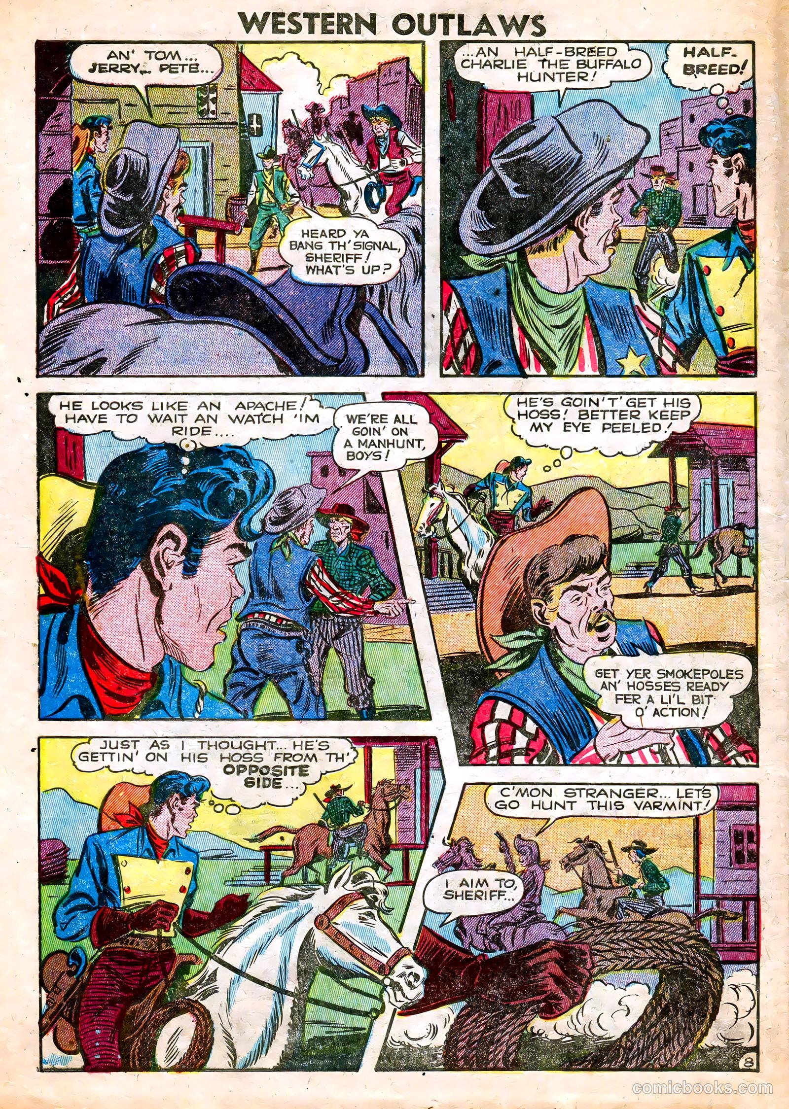 Western Outlaws #19 — page 32 of 36