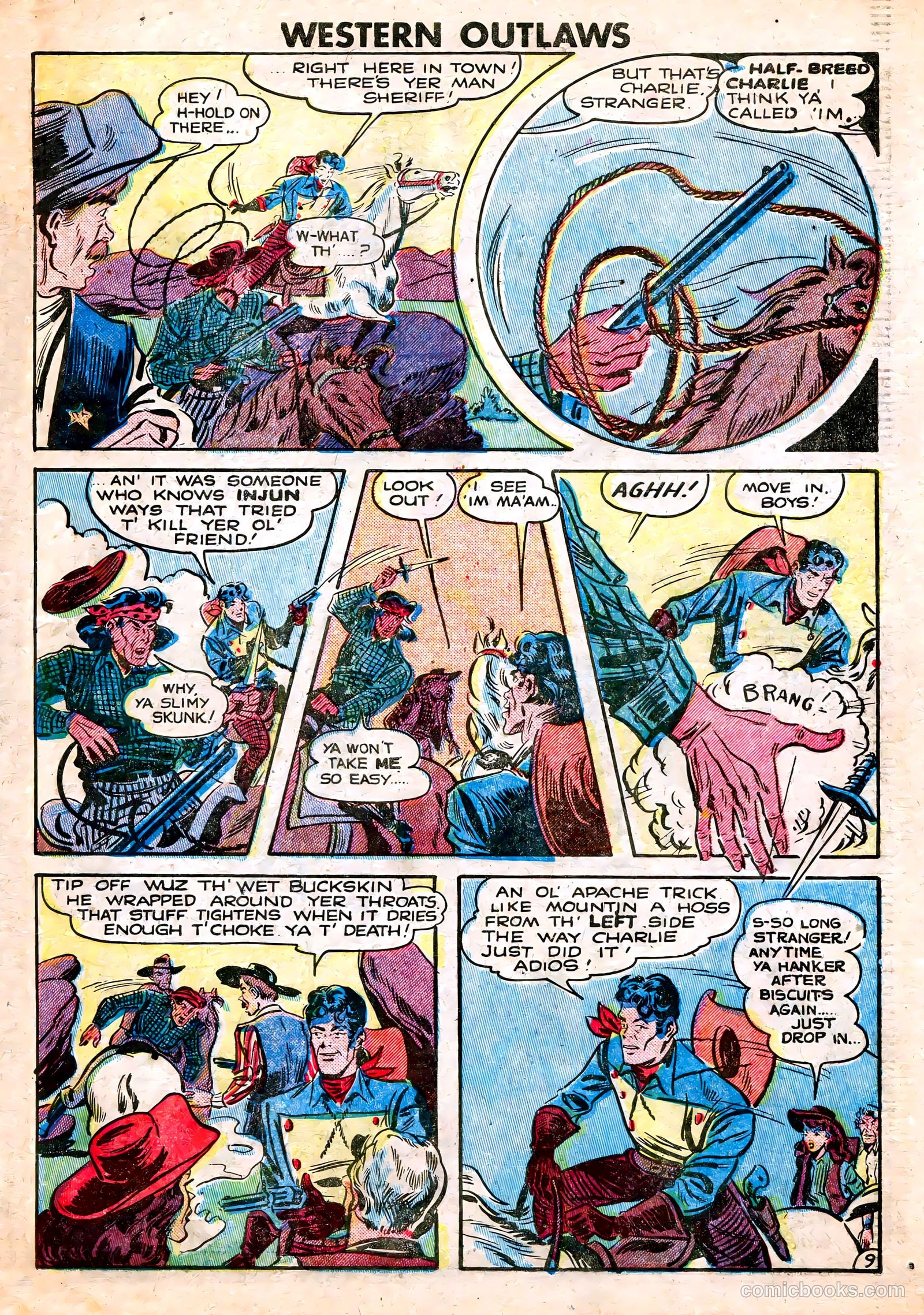 Western Outlaws #19 — page 33 of 36