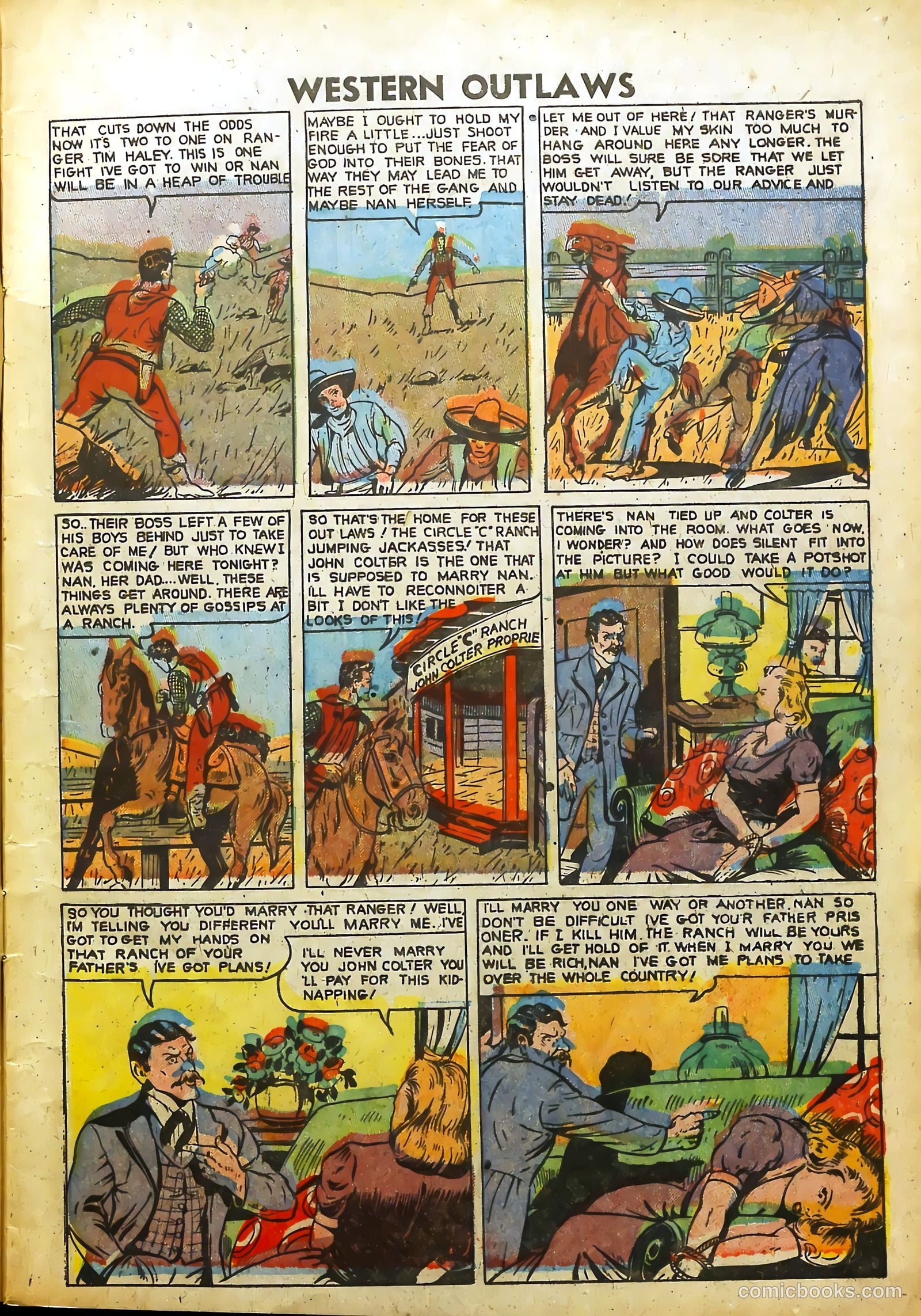 Western Outlaws #20 — page 9 of 37