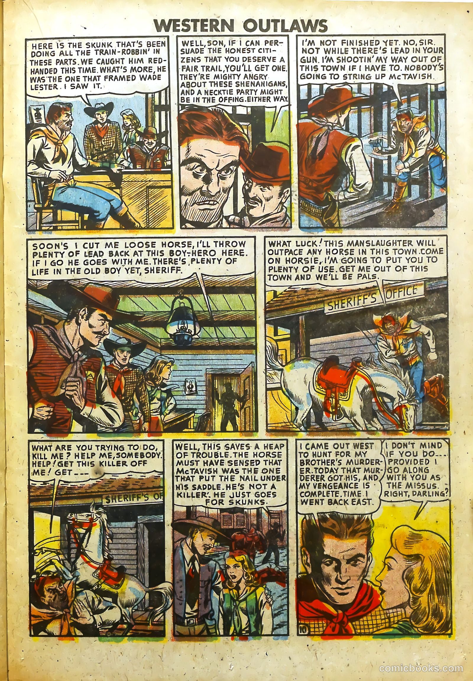 Western Outlaws #20 — page 21 of 37