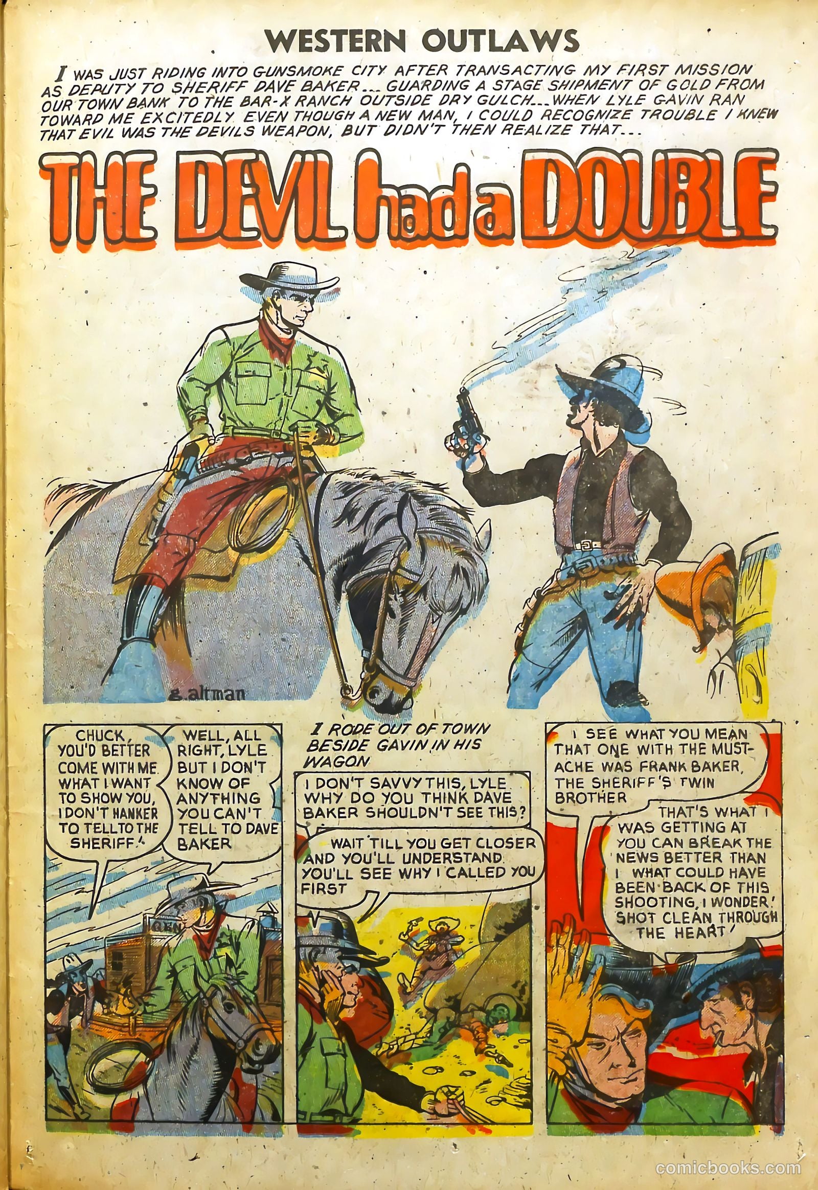 Western Outlaws #20 — page 25 of 37